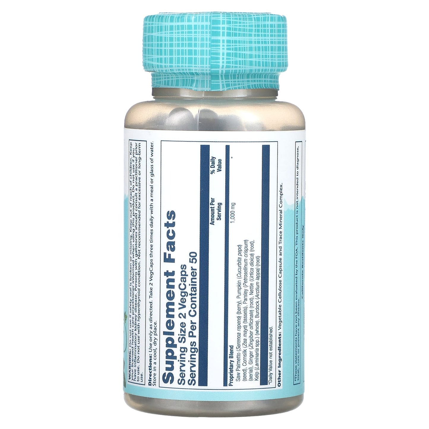Solaray, Prostate Blend SP-16 , 100 VegCaps - Medaid International