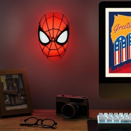 Spiderman Mask Light Lamp By Paladone - Medaid International
