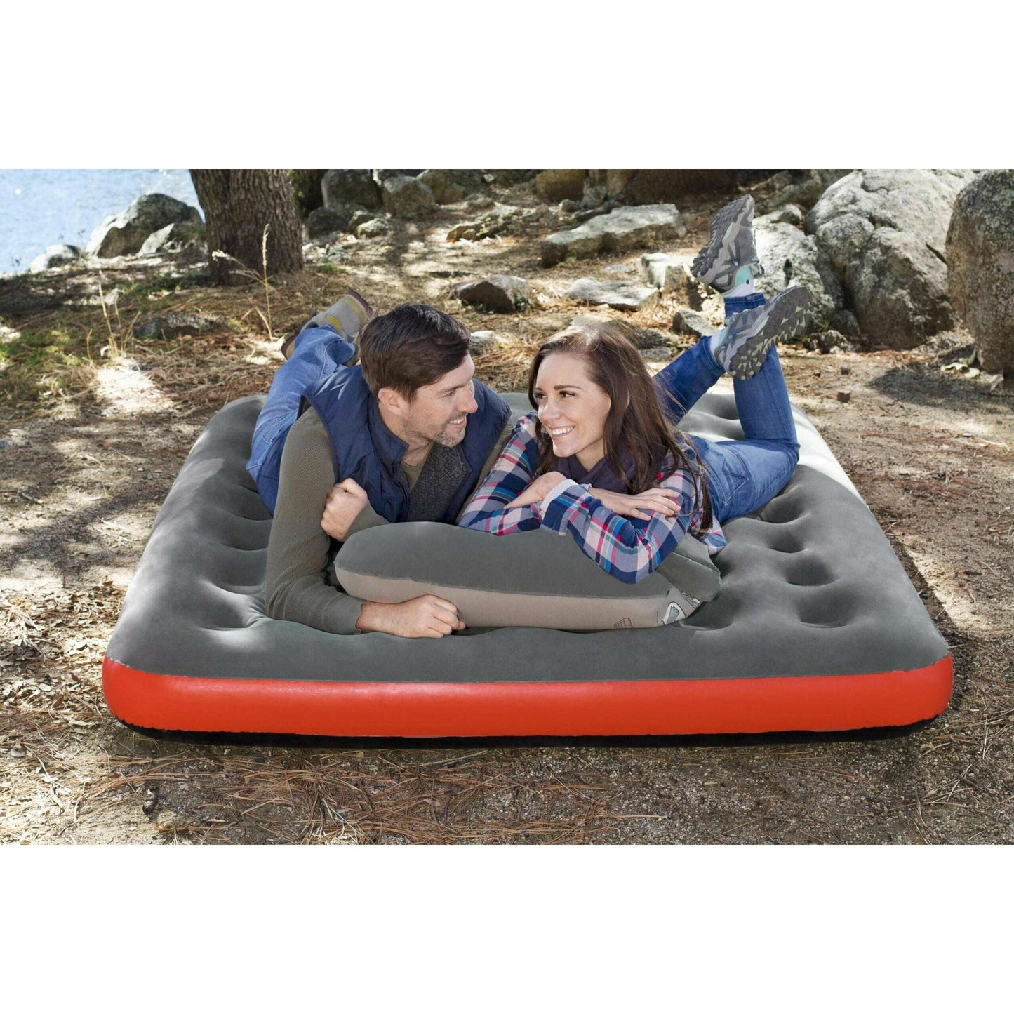Queen Roll & Relax Airbed 203x152x22cm, 2 Person - Medaid International