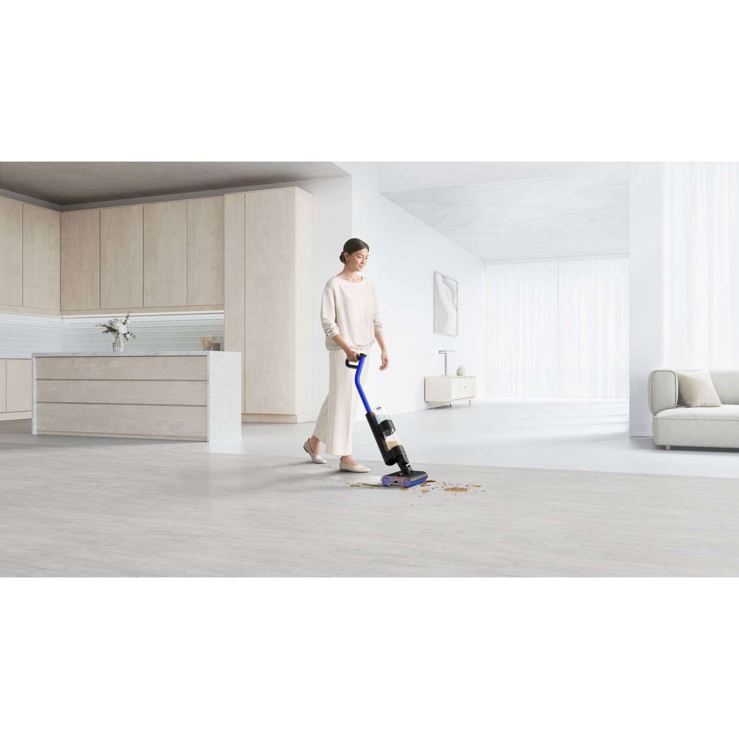 Dyson WashG1™ wet cleaner (Matte Black/Ultra Blue) - Medaid International