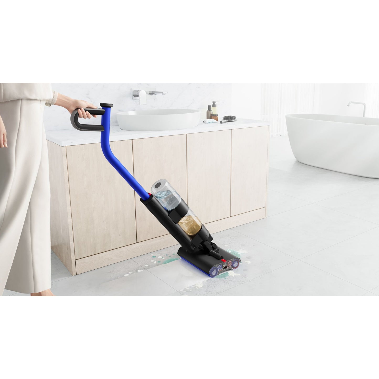 Dyson WashG1™ wet cleaner (Matte Black/Ultra Blue) - Medaid International
