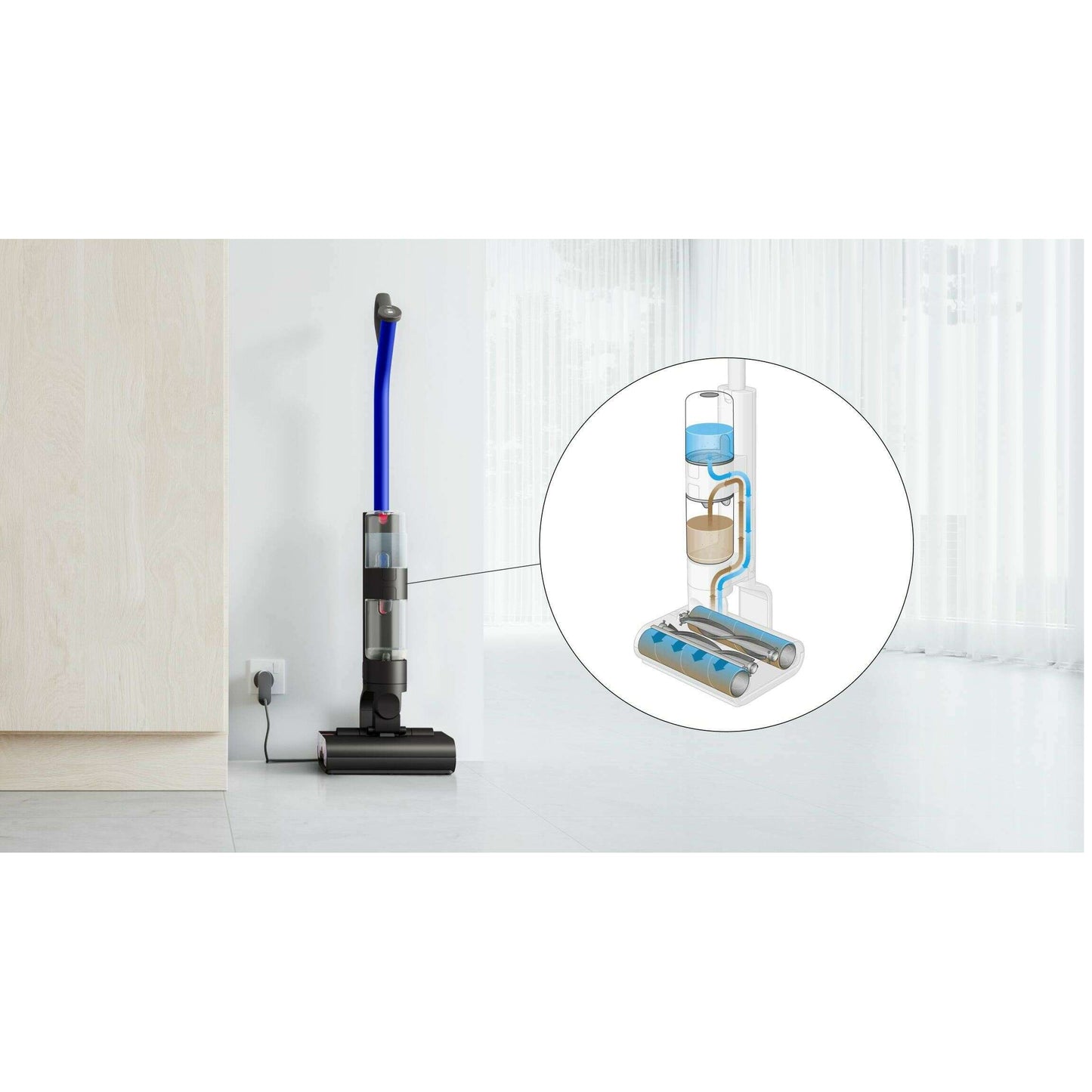 WashG1‚Ñ¢ Wet Cleaner (Matte Black/Ultra Blue) - Medaid International