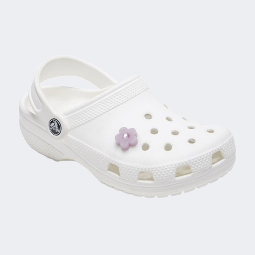Crocs Flower With Gem Lifestyle Pins Pink - Medaid International