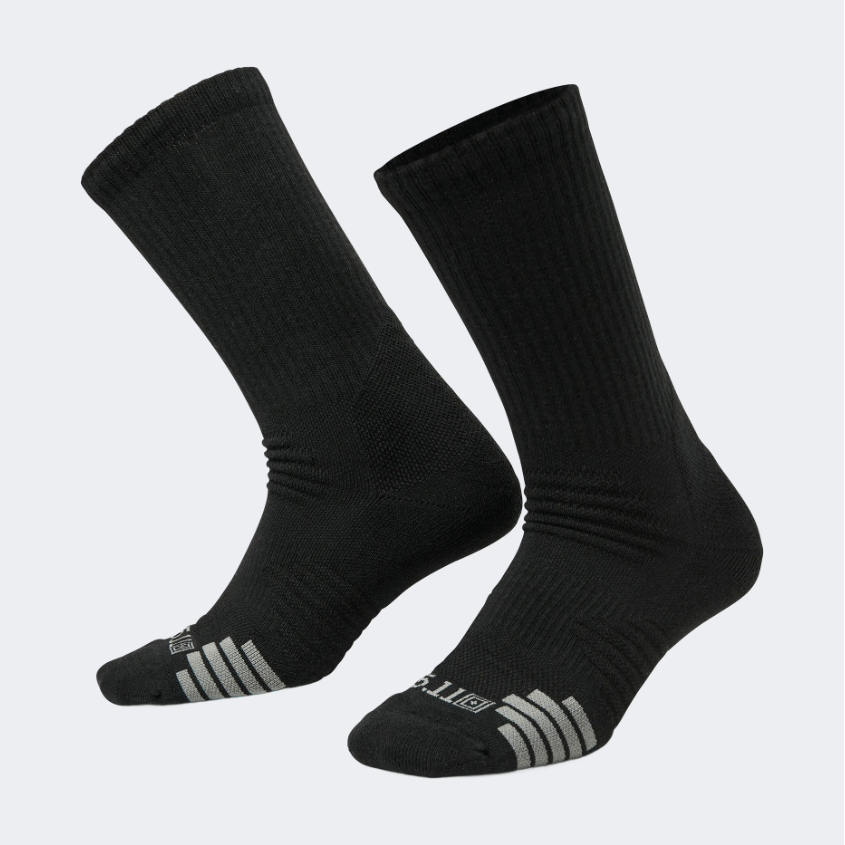 5-11 Calzettoni Duty Ready Plus Men Tactical Sock Black - Medaid International