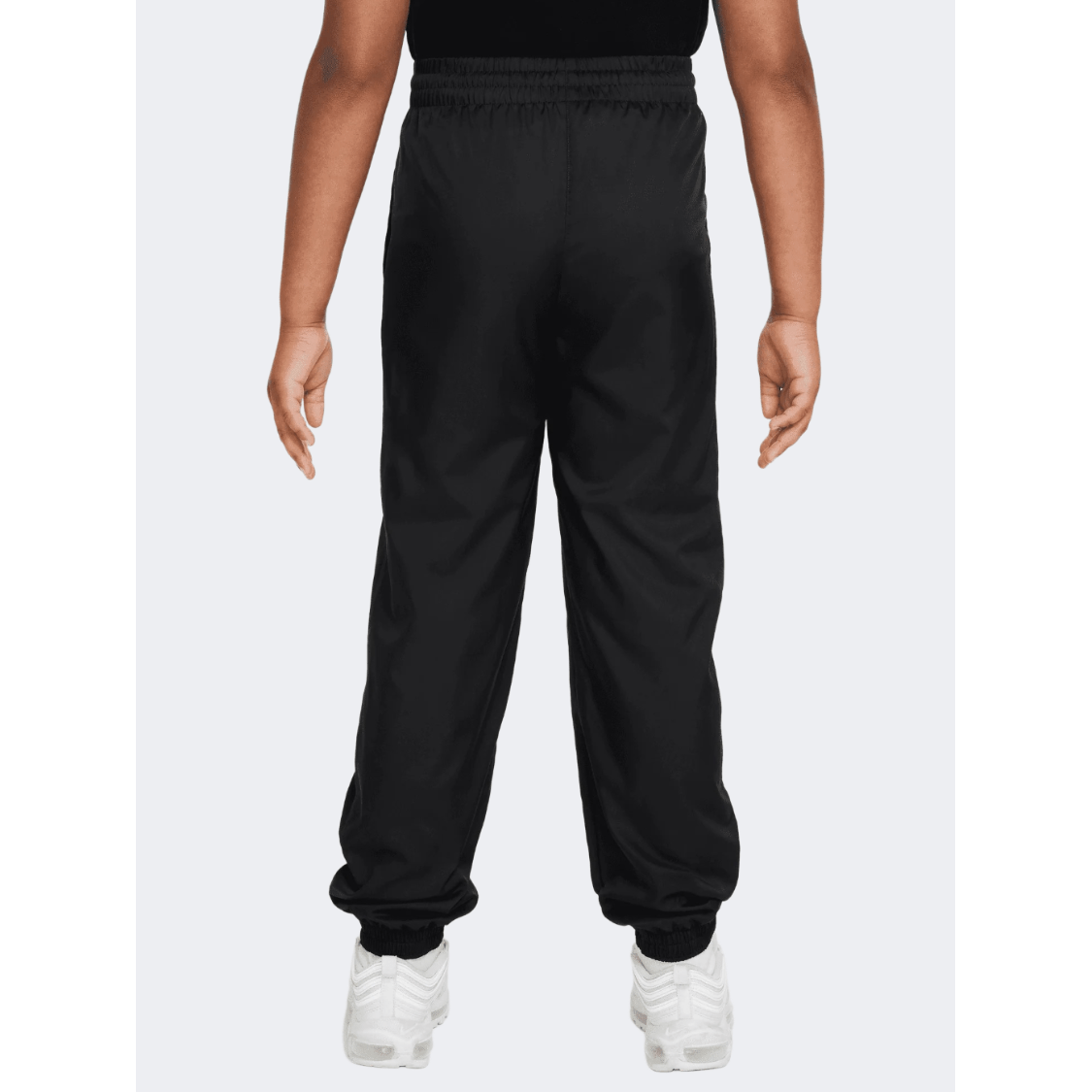Nike Sportswear Club Woven Boys Lifestyle Pant Black/White - Medaid International