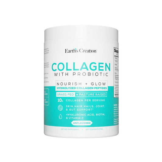 Earth's Creation Grass-fed Collagen With Probiotic - 275 G - Medaid International