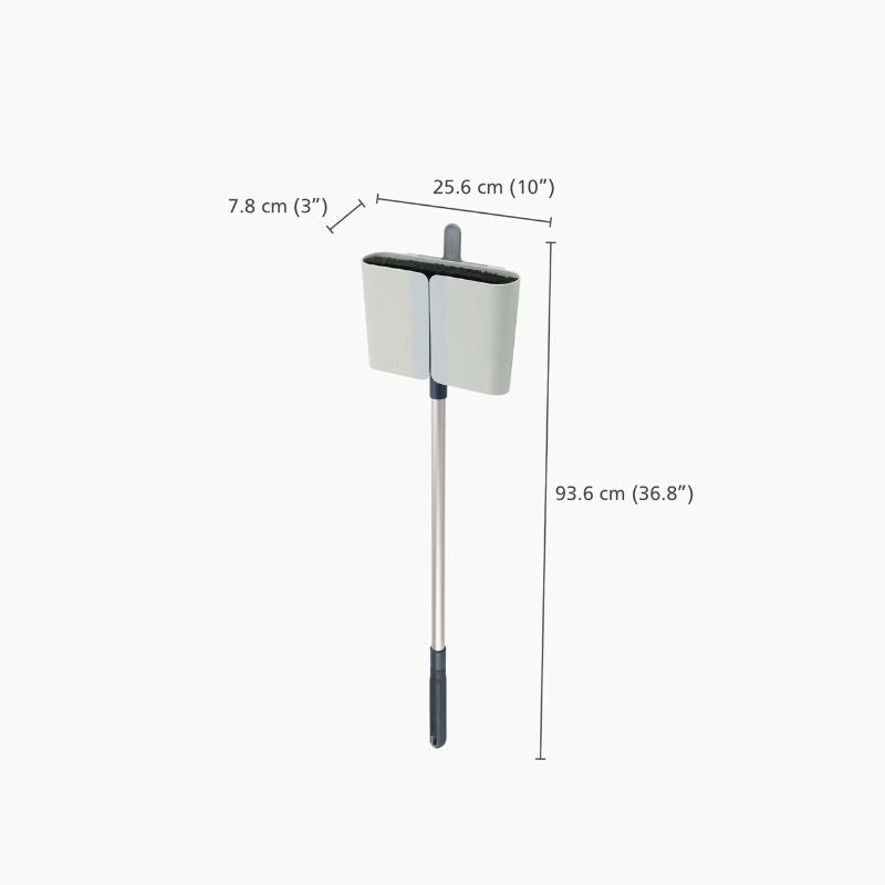 Joseph Joseph CleanStore Blue Wall-mounted Broom - Medaid International