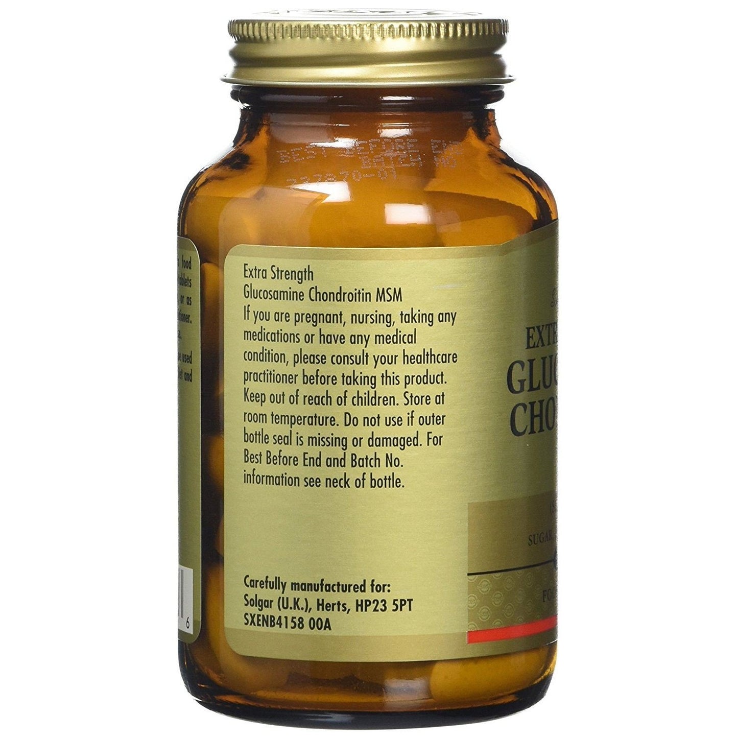 Solgar Triple Strength Glucosamine Chondroitin MSM, 60 Tablets - Promotes Healthy Joints, Supports Comfortable Movement - Shellfish Free - Gluten Free, Dairy Free - 30 Servings - Medaid International