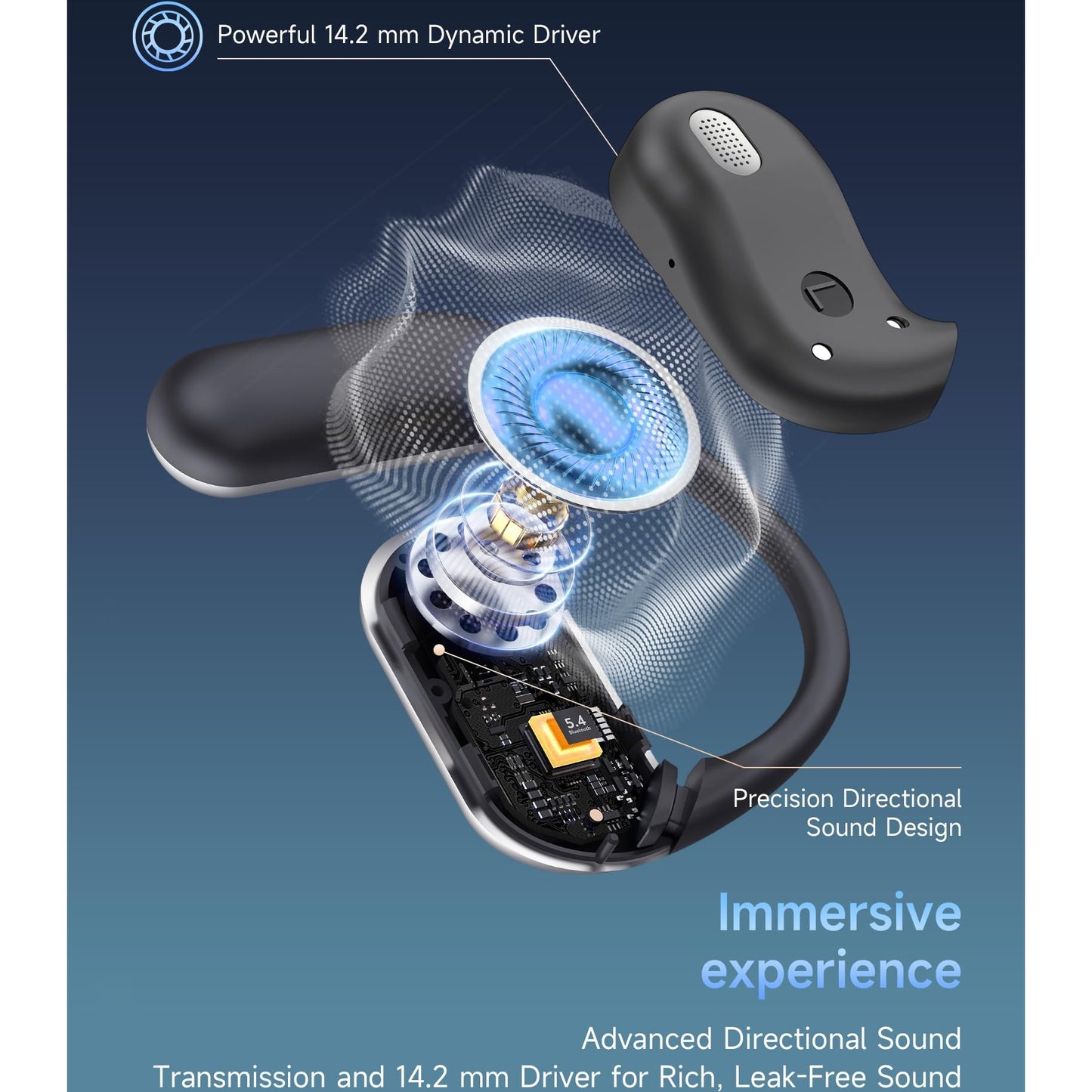 Mosyxe AI Translation Earbuds Real Time 144 Language Translator Earbuds for iPhone and Android Translation Headphones Translating Device for Travel Business Learning with Charging Case - Medaid International