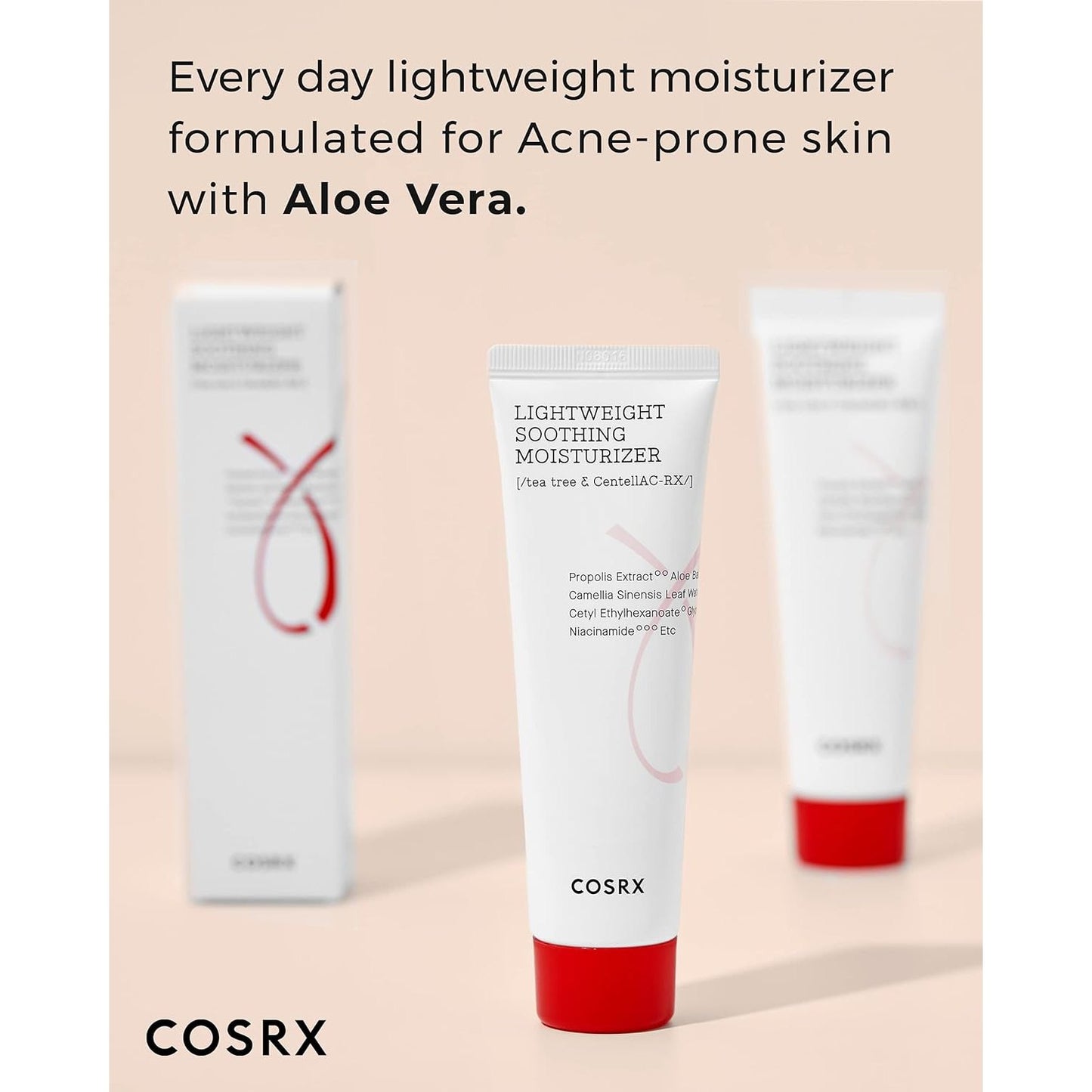 COSRX - AC Collection Lightweight Soothing Moisturizer | 80 mL - Medaid