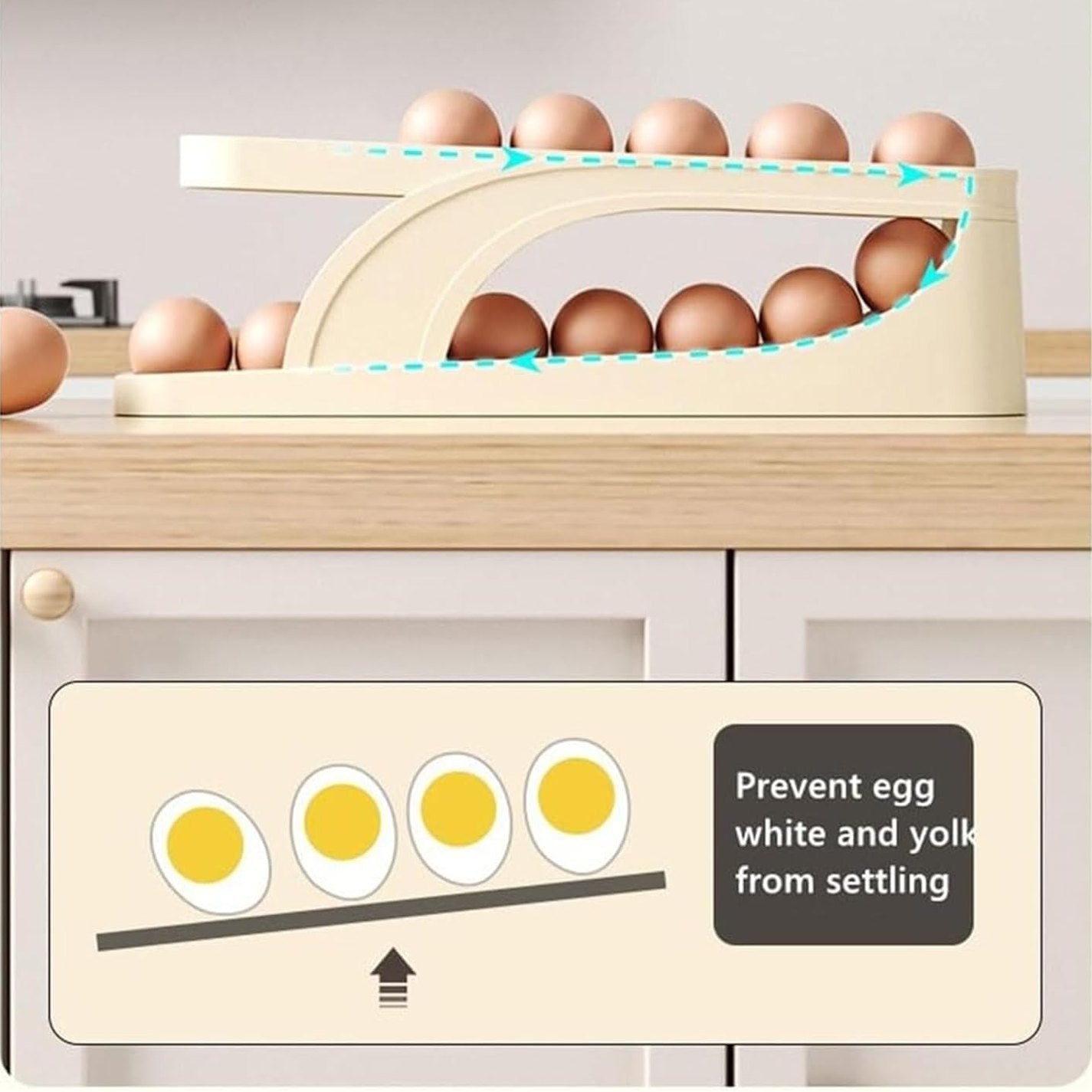 Rolling Down Egg Rack - Medaid International