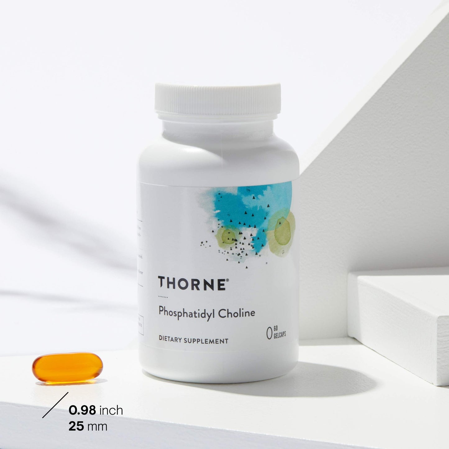THORNE - Phosphatidyl Choline - Phospholipid Complex for Cell Membrane Support* - 60 Gelcaps - Medaid International