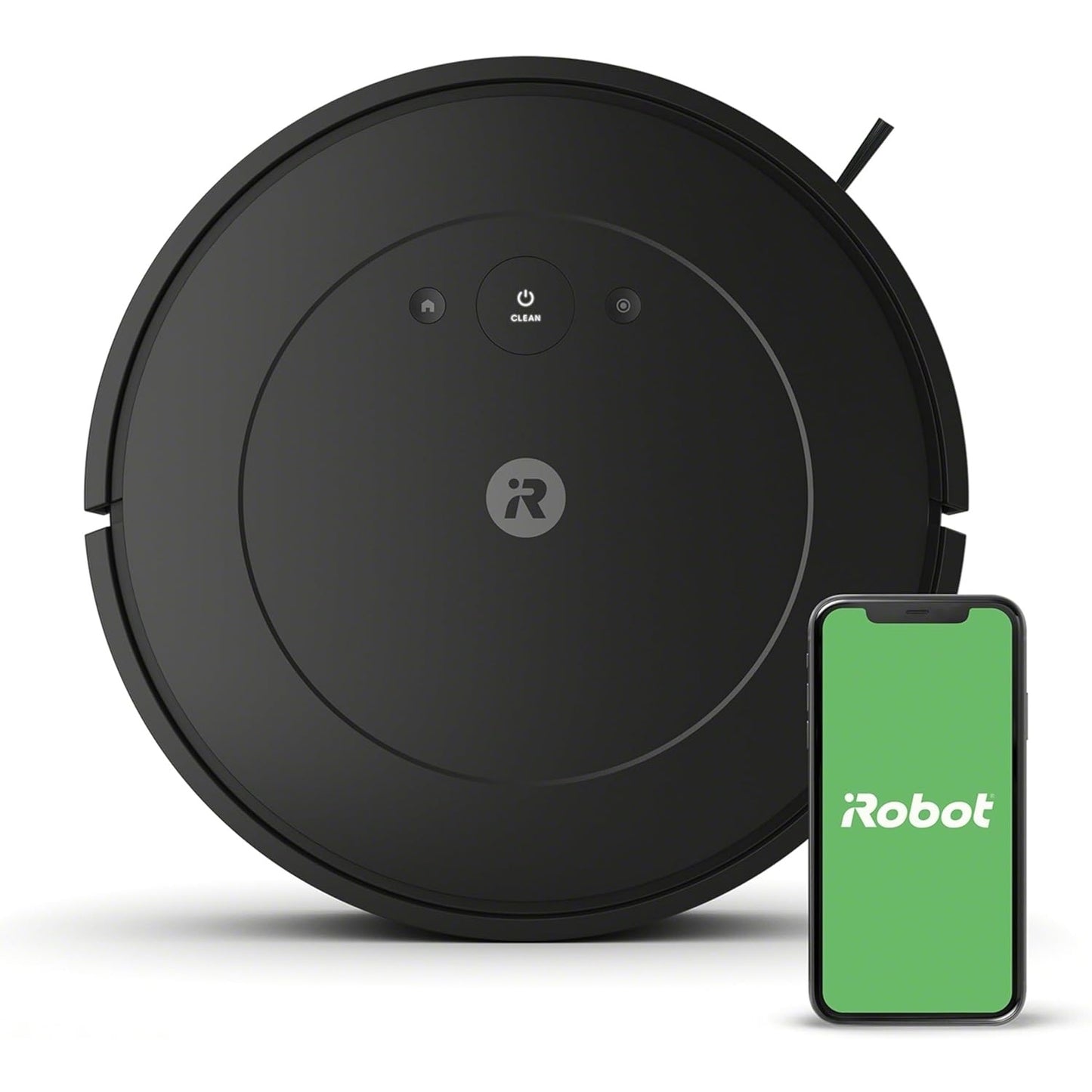 iRobot Roomba Vac Robot Vacuum (Q011) - Power-Lifting Suction, Alexa, Quieter Cleaning Mode, Multi-Surface Cleaning, Cleans in Neat Rows, Easy to use, Self-Charging - Medaid International