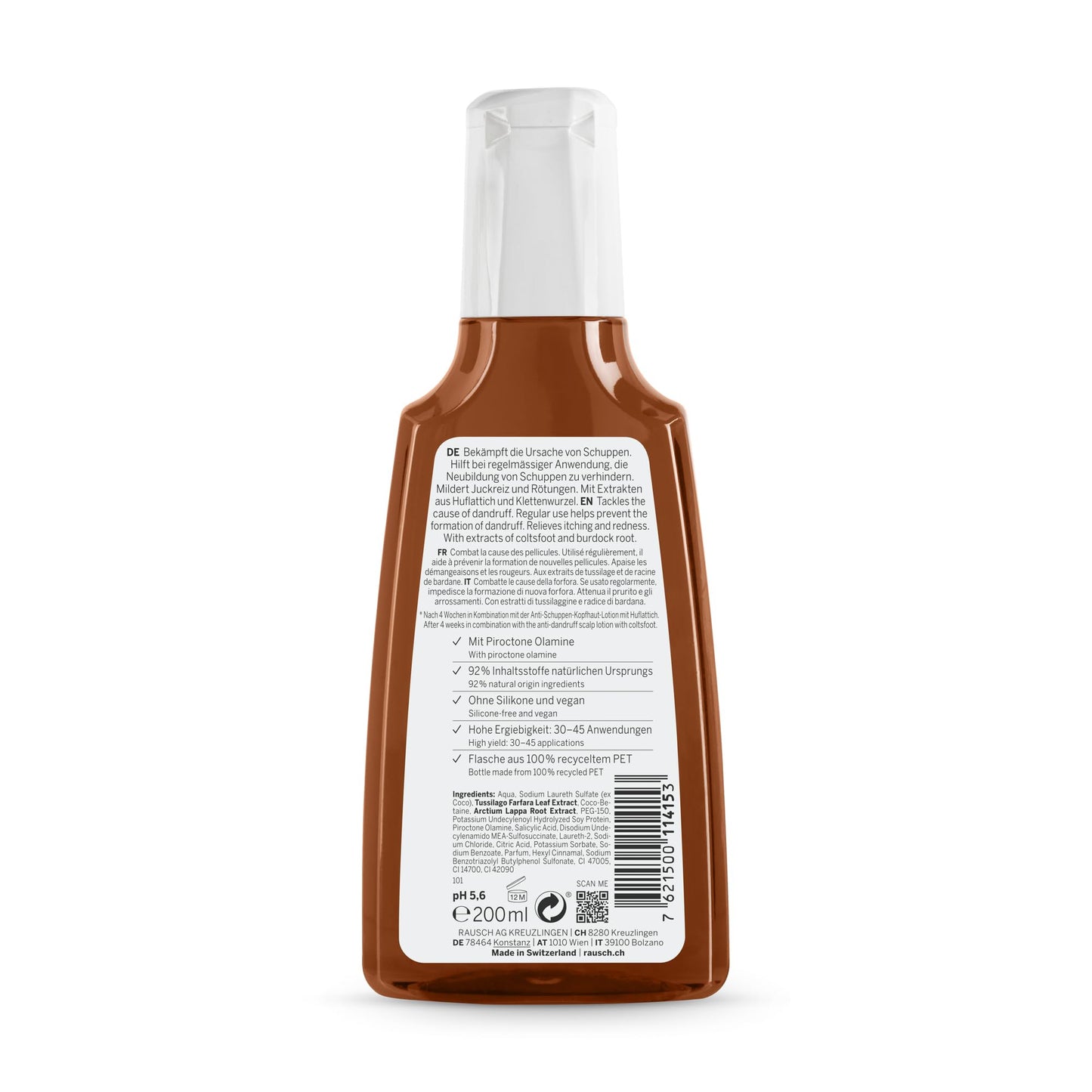 RAUSCH Coltsfoot Anti-Dandruff Shampoo 200 ml - Medaid International