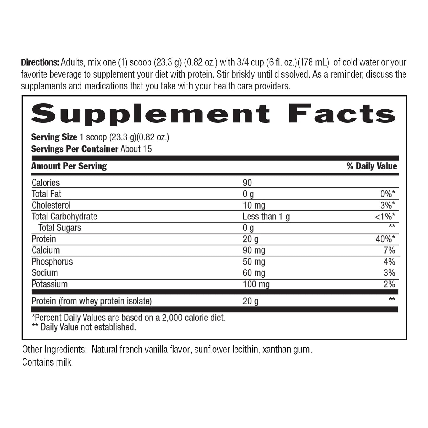 Biochem 100% Whey Isolate Protein - Natural Flavor - 12.3 Ounce, Preworkout & Immune Health - 20g Vegetarian Protein - Easily Digestible - Refreshing Taste - Keto Friendly & Easy to Mix… - Medaid International