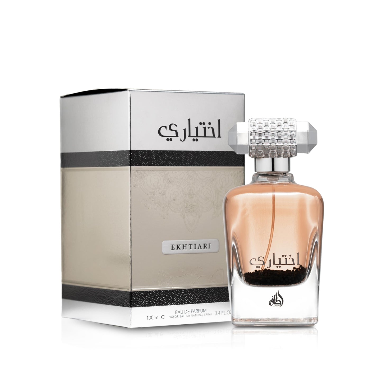 Lattafa Ekhtiari Eau de Parfum Spray for Unisex, 3.4 Ounce - Medaid International