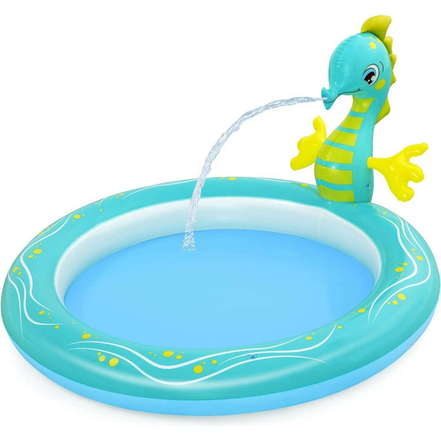 Seahorse Sprinkler Pool, 188x160x86cm - Medaid International