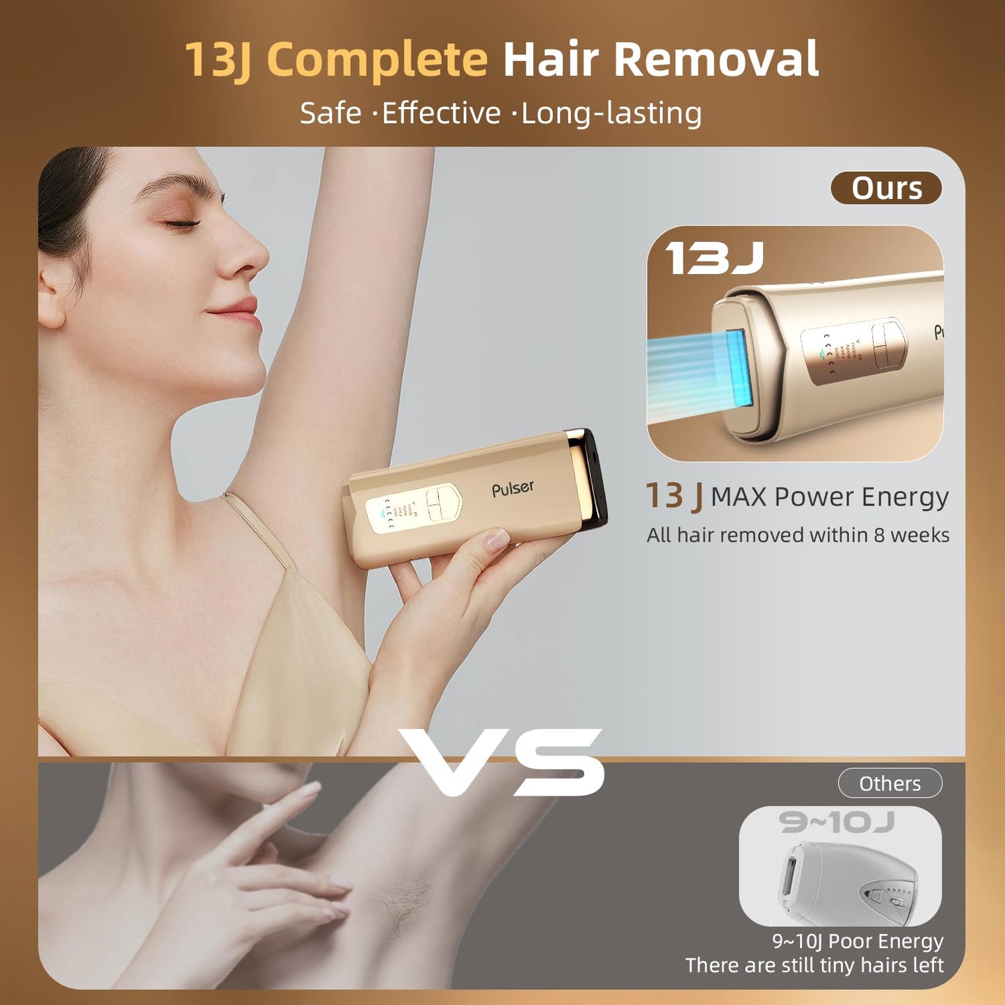 IPL Hair removal for men and women. permanent result with 5 levels energy and ice cooling integrated system for pain free experience. - Medaid International