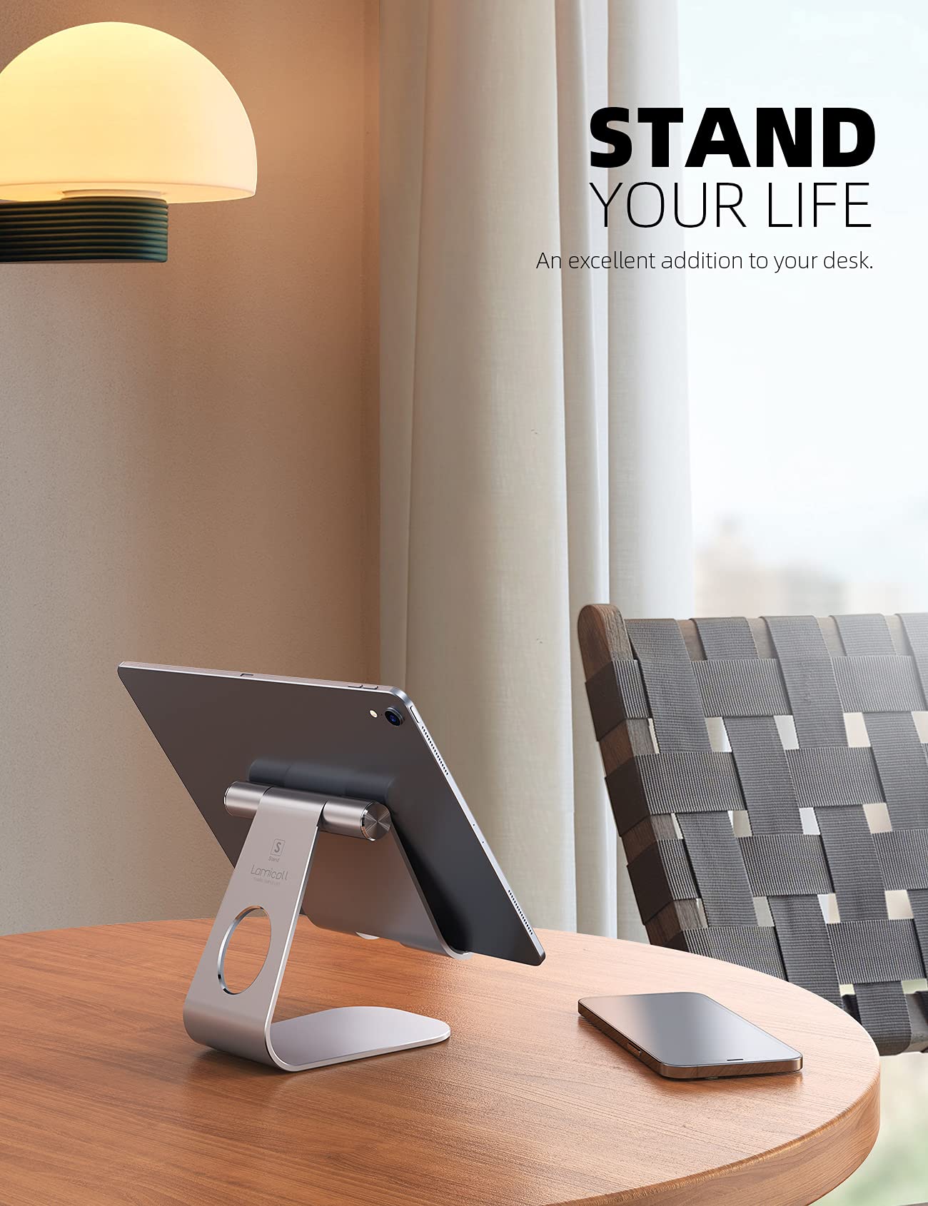 Lamicall 3-in-1 Car Phone Holder and Tablet Stand - Medaid International