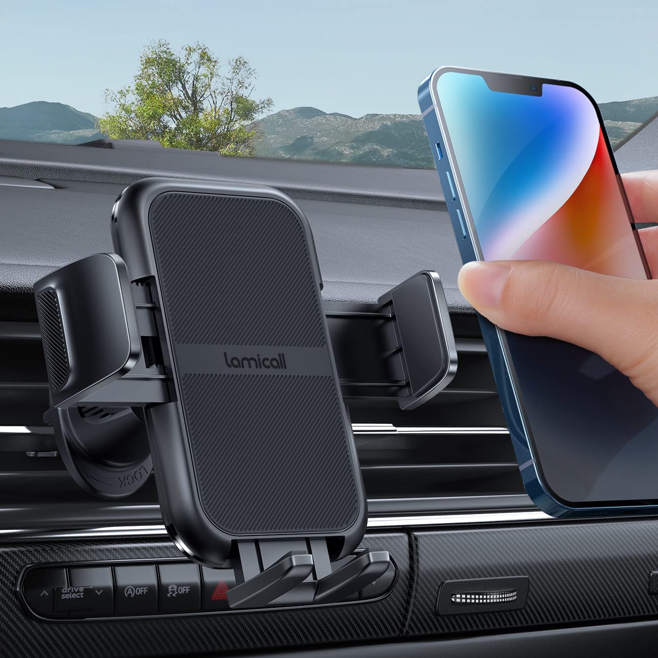 Lamicall Phone Stand & Phone Mount for Car Vent - Medaid International
