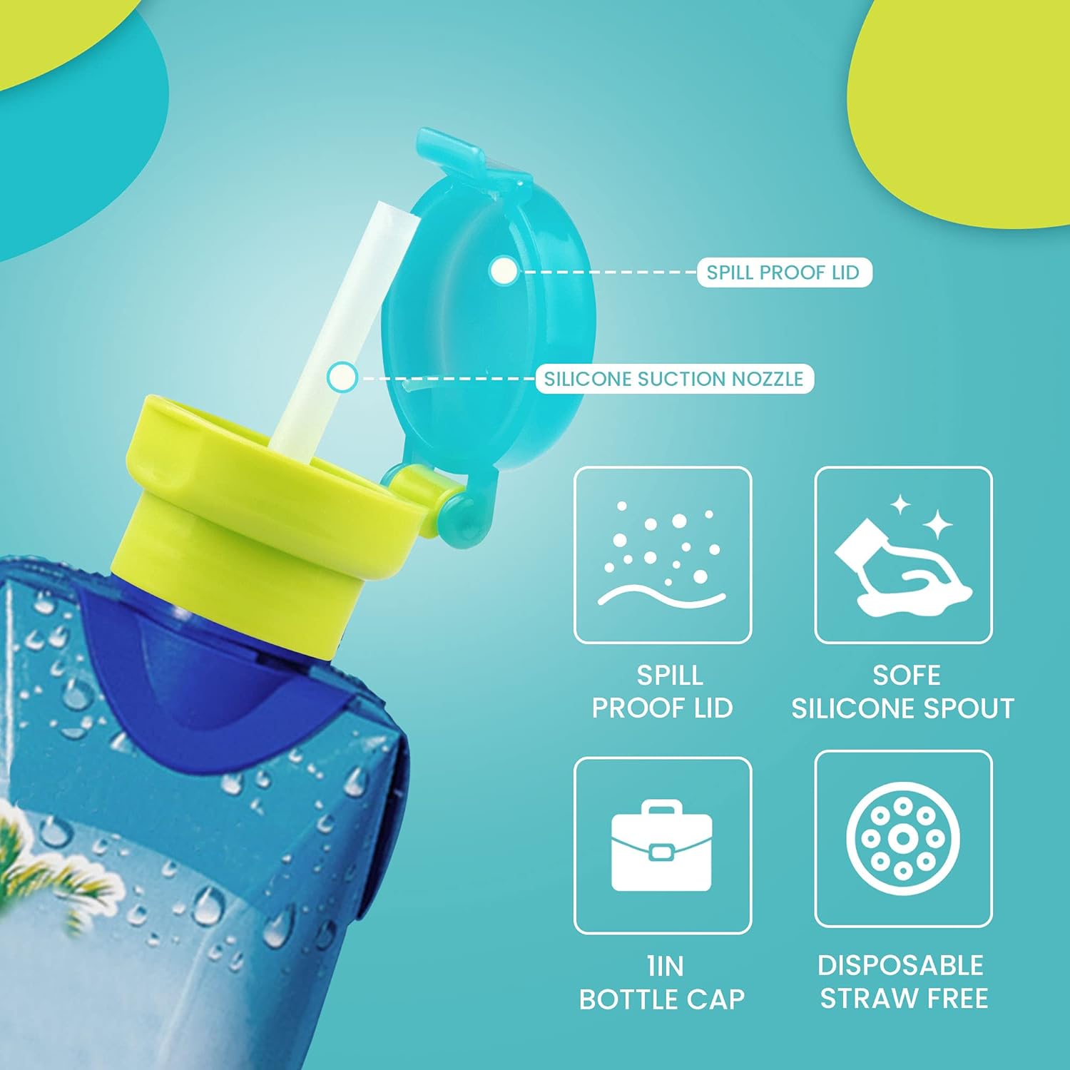 Spill Proof Bottle Cap - Medaid International