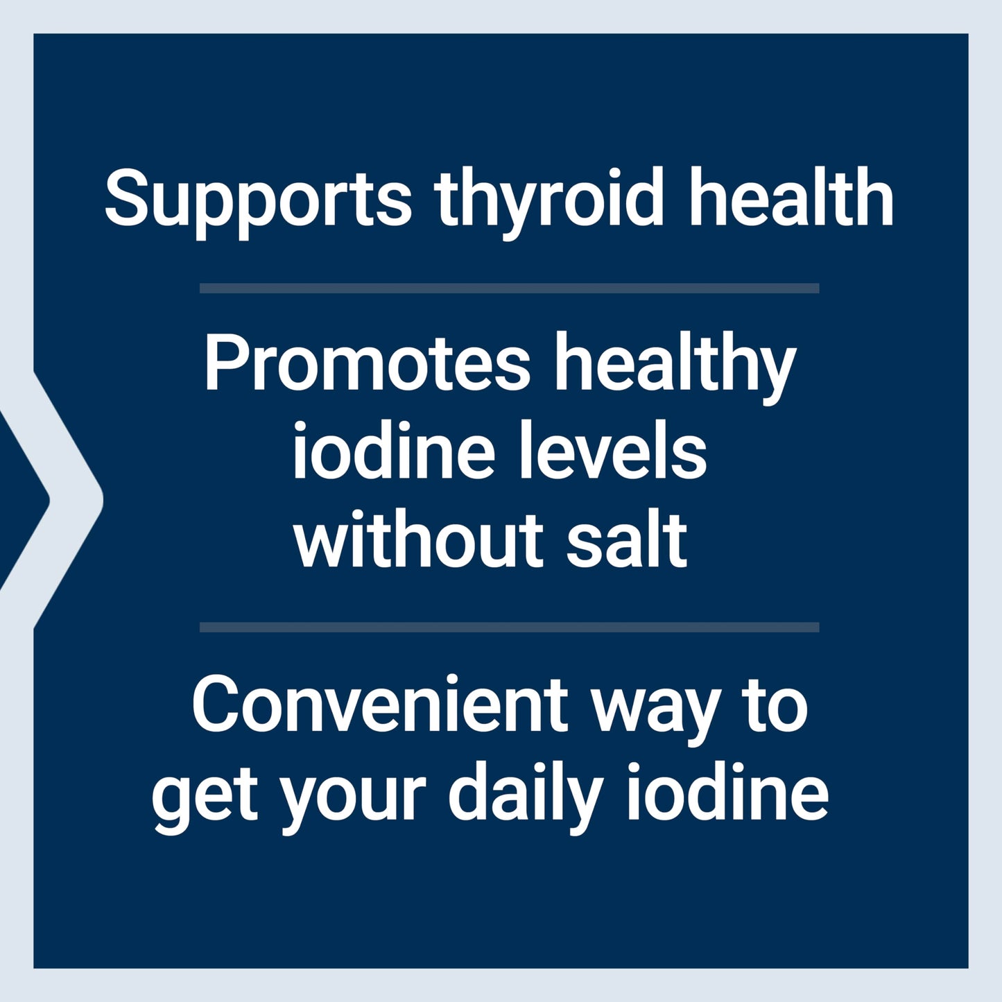 Life Extension Sea-Iodine™, kelp and bladderwrack-derived Iodine, Supports Healthy Levels of This Essential Nutrient for Thyroid Health and Beyond, Non-GMO, Gluten-Free, Vegetarian, 60 Capsules - Medaid International