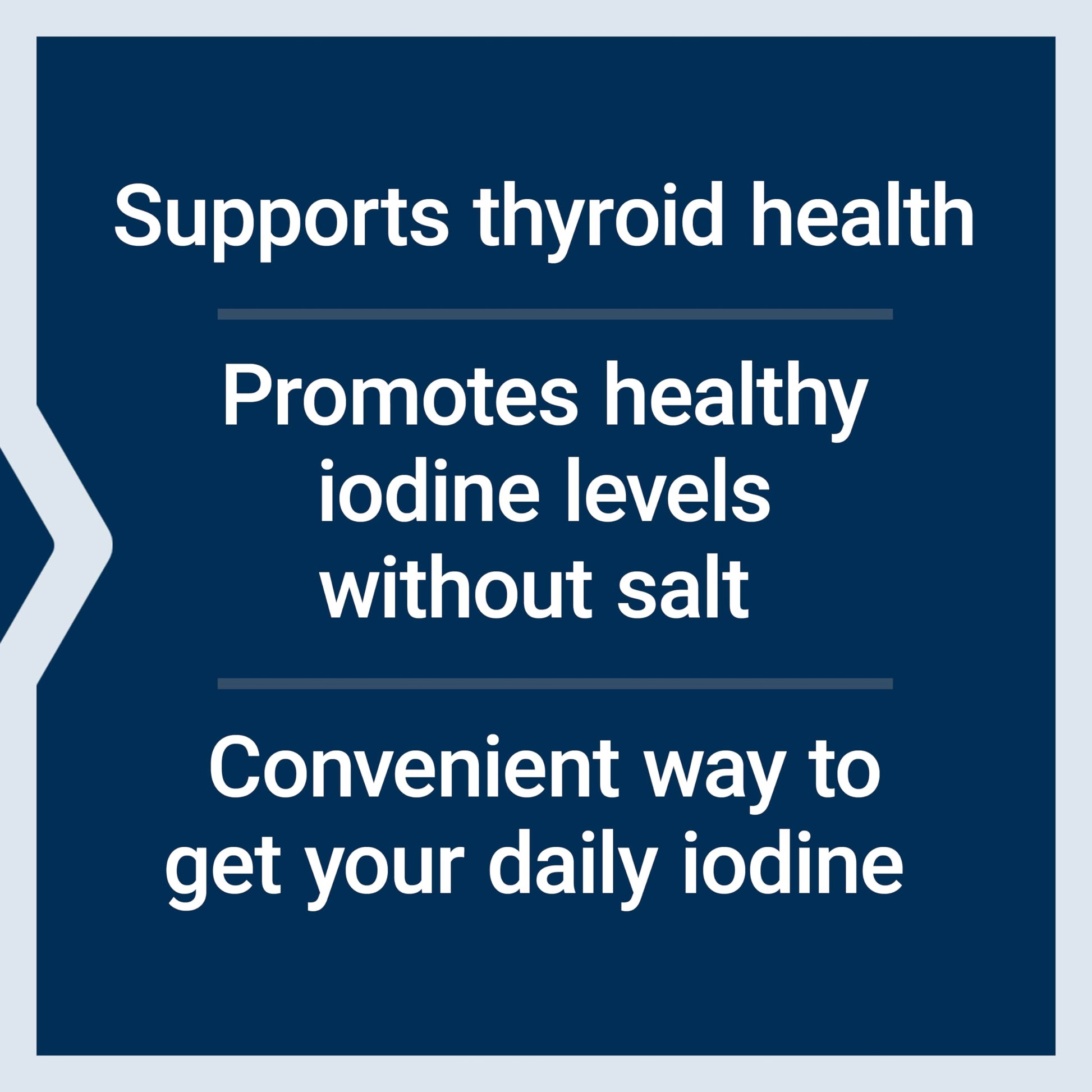 Life Extension Sea-Iodine™, kelp and bladderwrack-derived Iodine, Supports Healthy Levels of This Essential Nutrient for Thyroid Health and Beyond, Non-GMO, Gluten-Free, Vegetarian, 60 Capsules - Medaid International