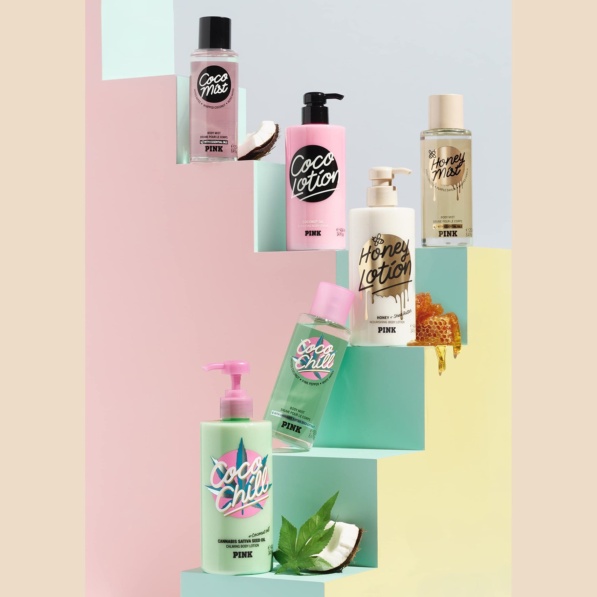 Victoria's Secret Pink Honey Body Mist with Essential Oils - Medaid International