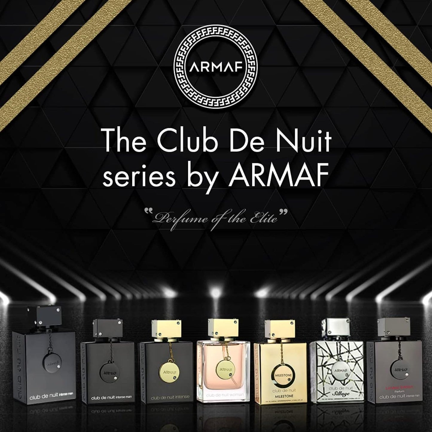ARMAF club de nuit intense Man EDT Men New in Box, Black , 3.6 Fl Oz - Medaid International