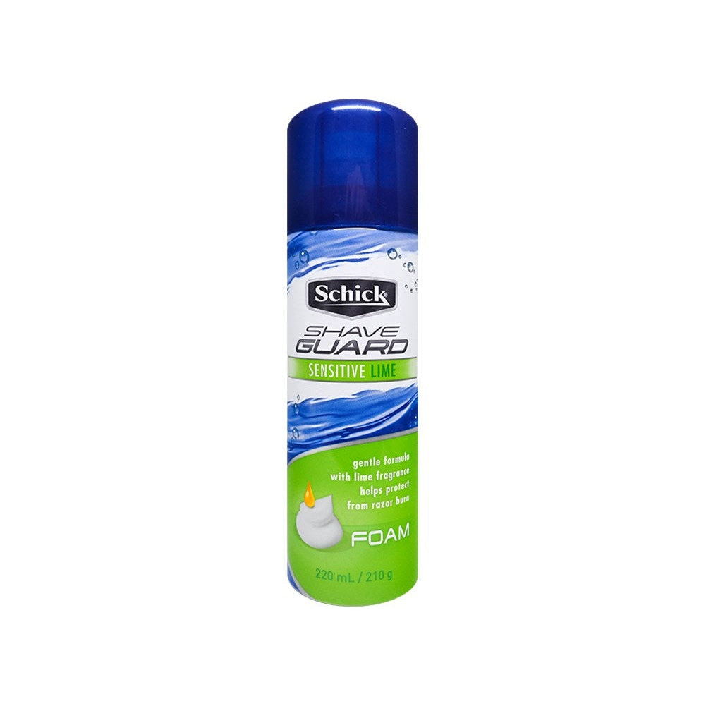 Schick Shave guard sensitive lime 220ml - Medaid International