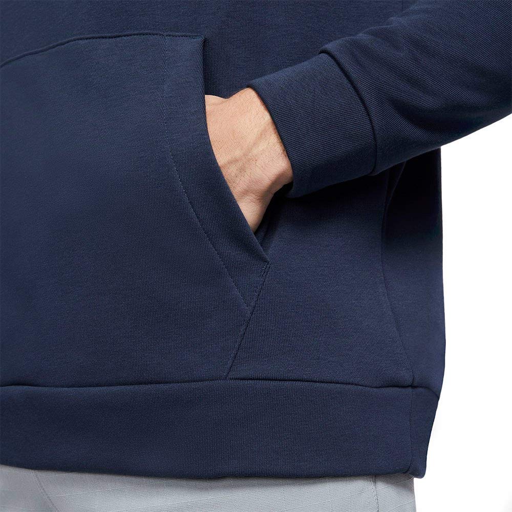 Nike Dri-FIT Men's Pullover Training Hoodie (Medium, Obsidian/White) - Medaid International