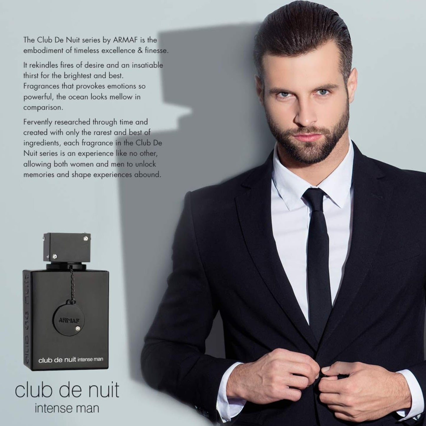 Armaf Club De Nuit Intense Man Eau De Toilette, 3.6 Ounce, woody spicy - Medaid International