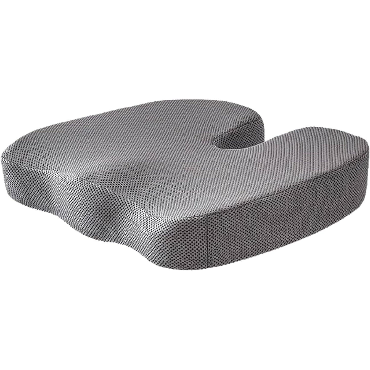 Memory Foam Orthotic Pillow Beautiful Buttock Pad Hemorrhoid Pad U-Shaped Slow Rebound Cushion - Gray - Medaid