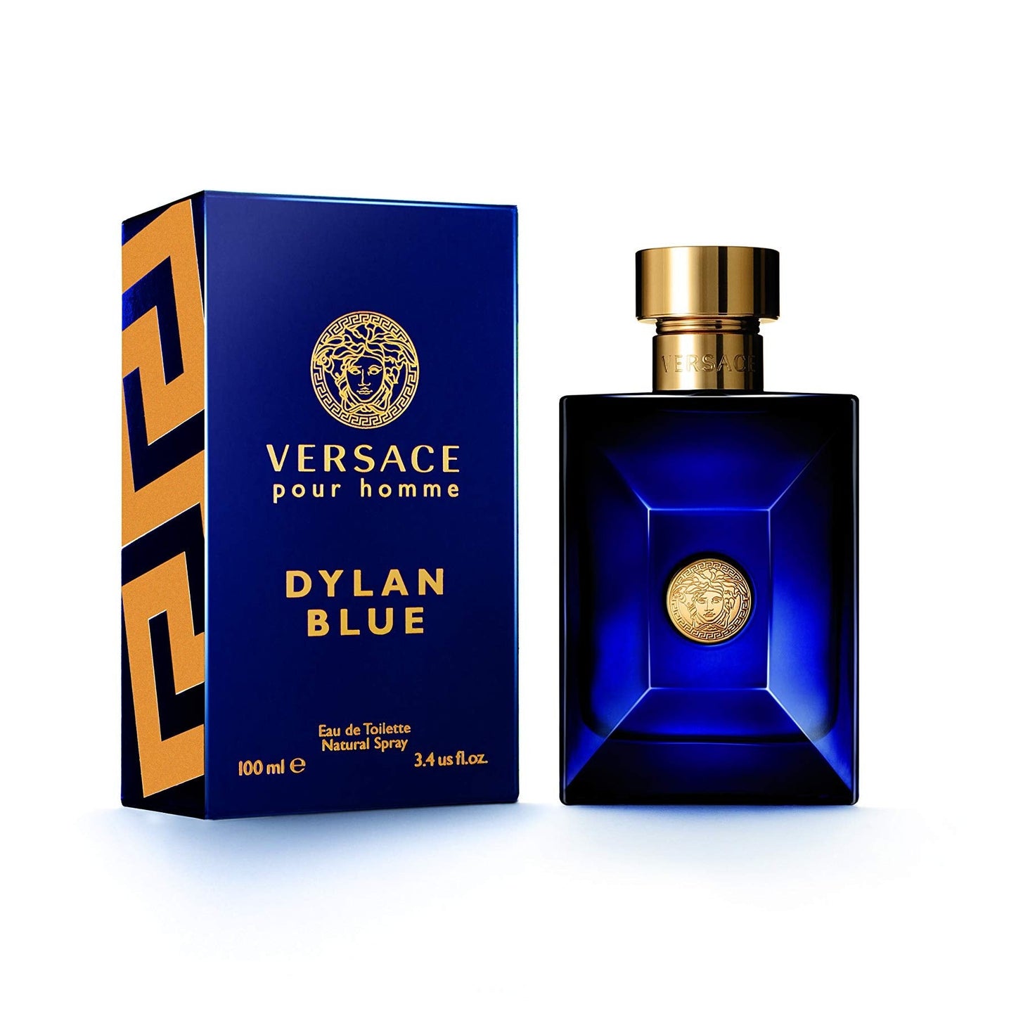 Versace Pour Homme Dylan Blue for Men 3.4 oz Eau de Toilette Spray - Medaid International