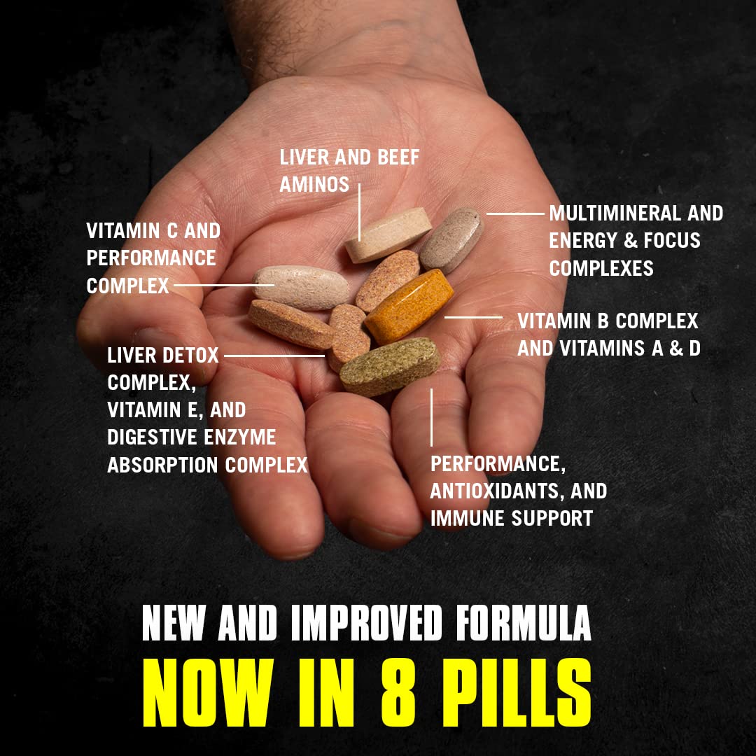 Animal Pak - Convenient Multivitamin for Men & Women Daily All-in-One Vitamin & Supplement Pack - Zinc, Vitamins C, B, D, Amino Acids, and Immune Support - Sports Nutrition Performance - 44 Count - Medaid International