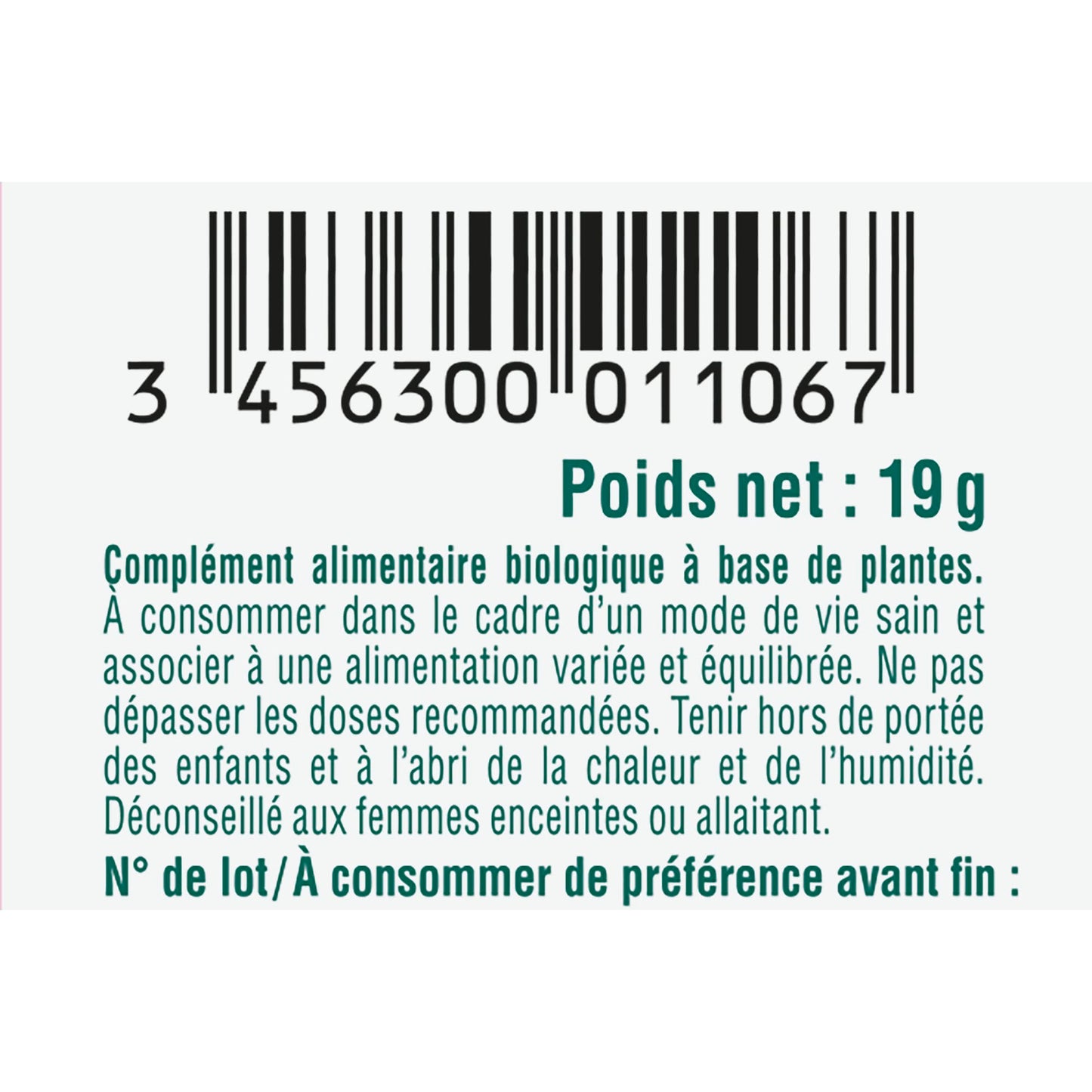 Biosens - Gélule Végétale Digestion Ventre Plat Angélique Fenouil 19 g - Medaid International