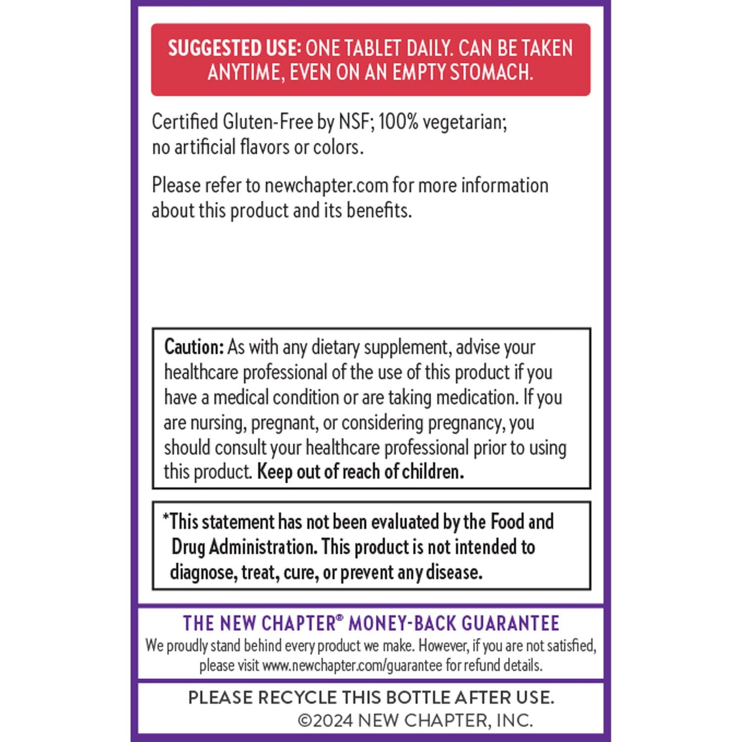 New Chapter Fermented Vitamin D3 2,000 IU, Organic, ONE Daily for Immune, Heart & Bone Support + Whole-Food Turmeric, Adaptogenic Reishi Mushroom, 100% Vegetarian, Gluten Free, 60 Count - Medaid International