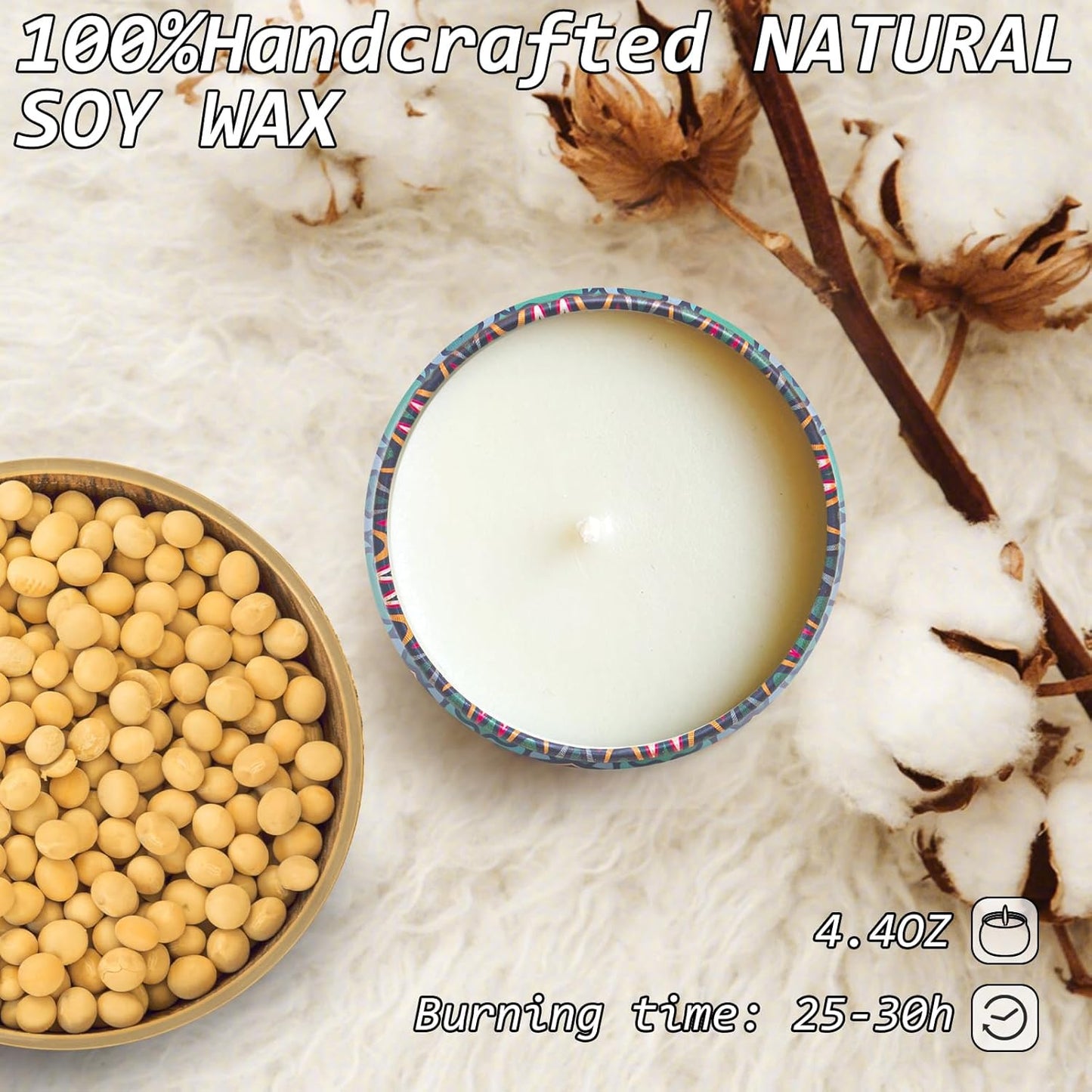 Candles Gift, Candles Gifts for Women Man, Scented Candles Clearance, Aromatherapy Candle for Relaxation,Candles for Home Scented Portable Travel Jar Festive Gifts Romantic Decor Candles Gift - Medaid
