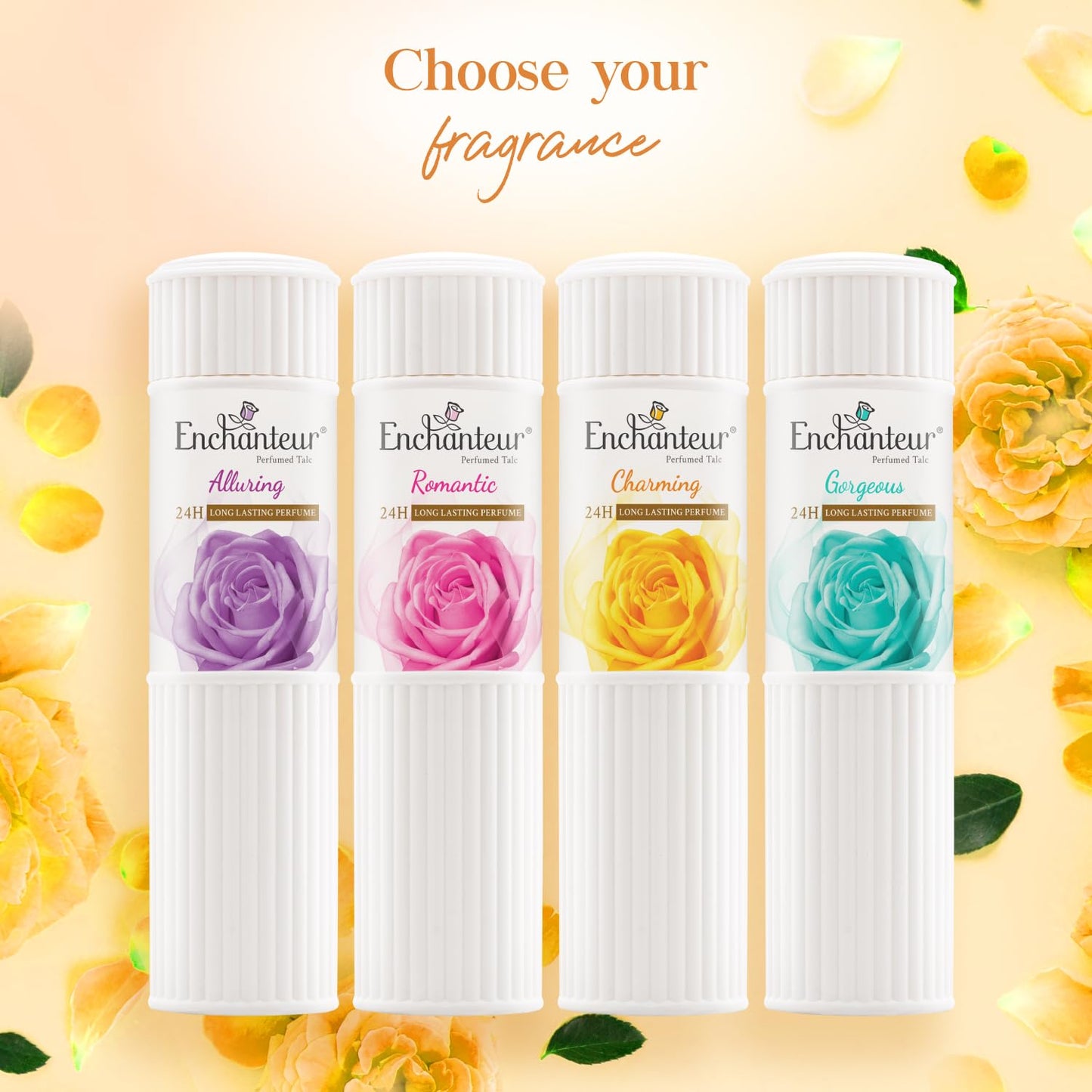 Enchanteur Perfumed Talc, Charming, 250g - Medaid International