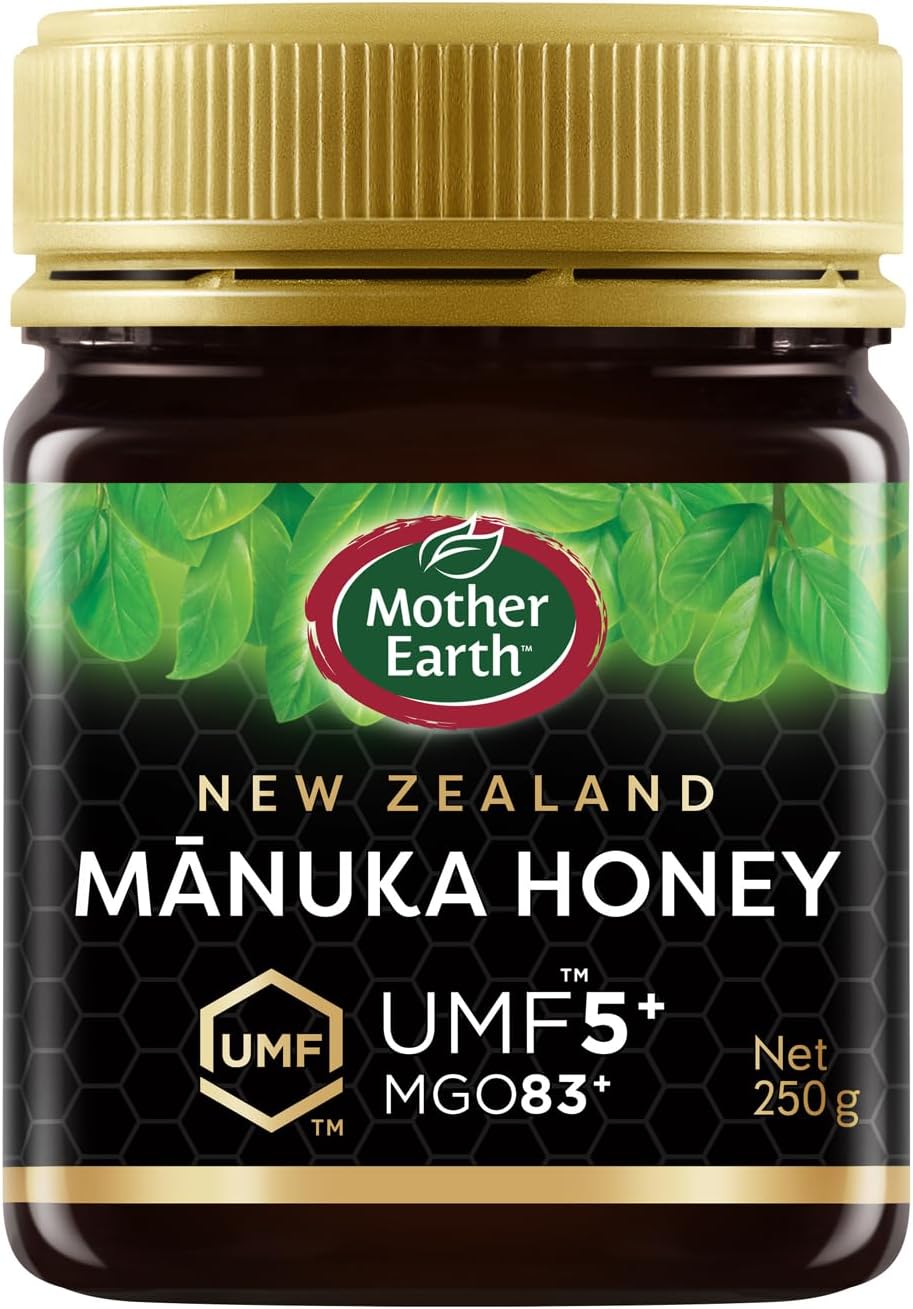 mother earth Manuka Umf 5+ Honey - 250G - Medaid International