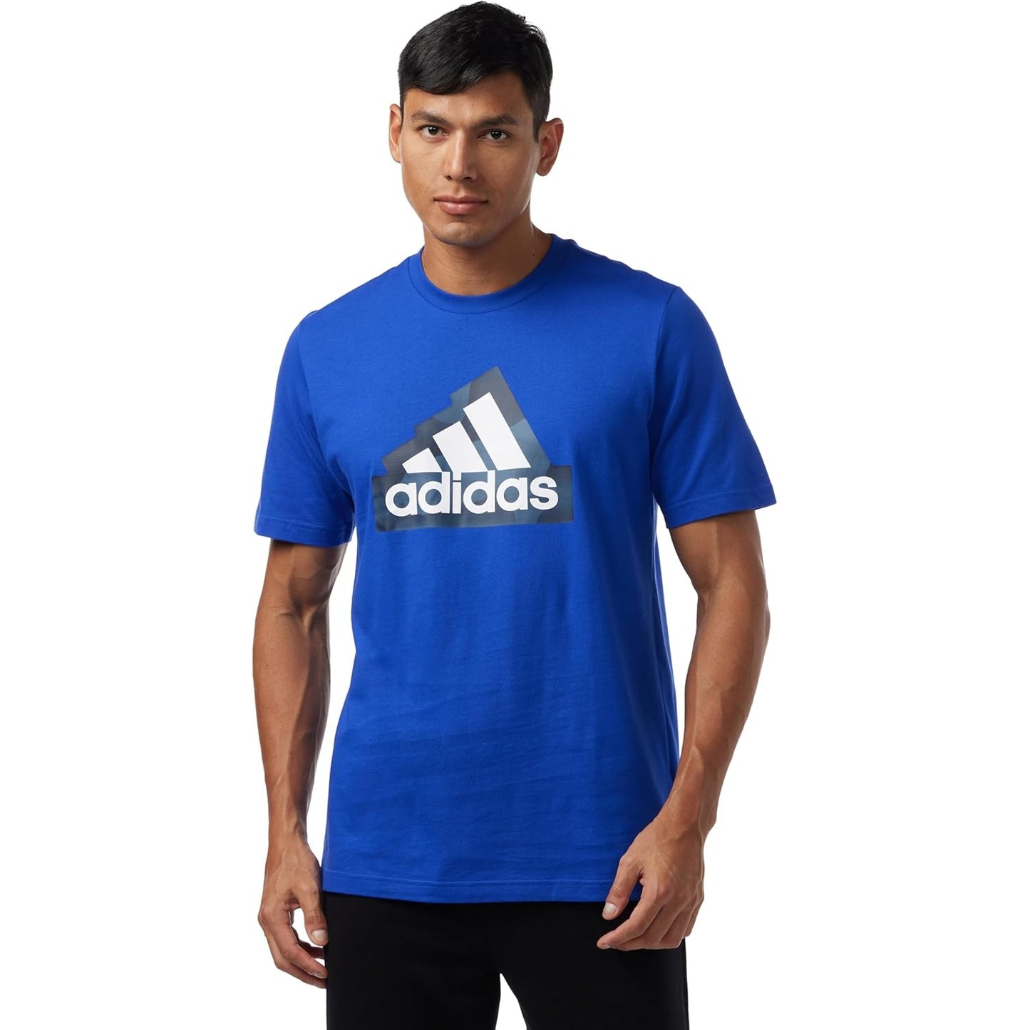 adidas mens City Escape Torn Camo Graphic T-Shirt - Medaid