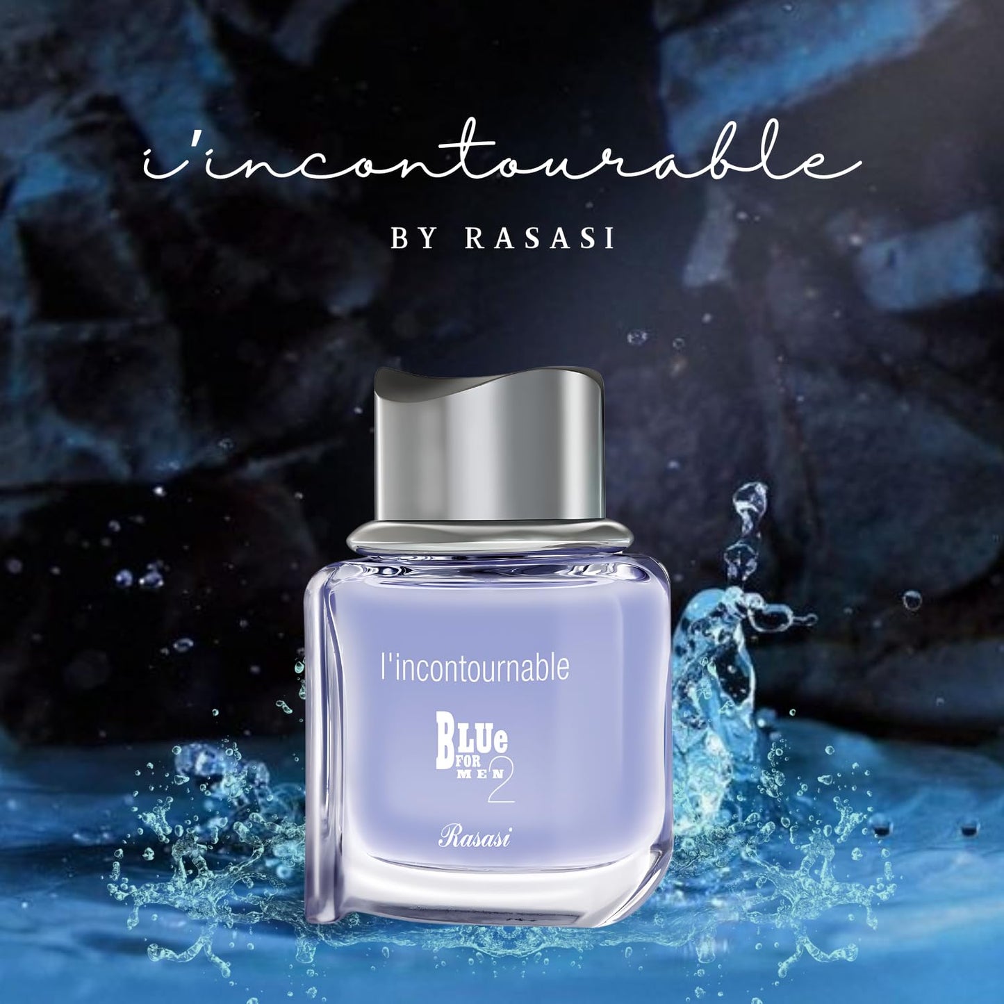 RASASI Blue 2 L'incontournable Eau De Parfum Spray for Men, 2.5 Ounce - Medaid International