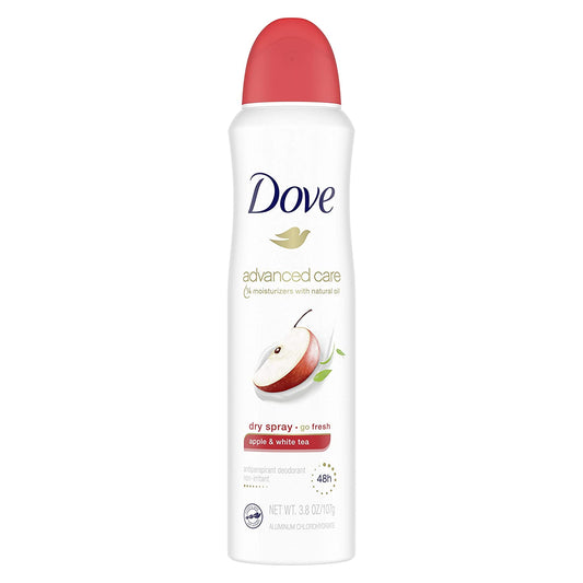 Dove For Women Antiperspirant Apple&White Tea Deodorant Spray 250ML - Medaid