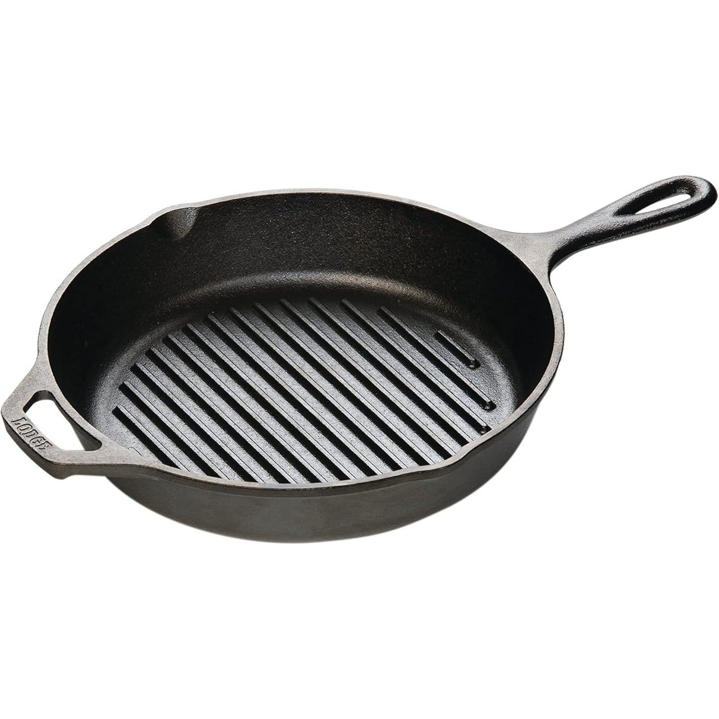 Lodge Cast Iron Grill Pan, 10.25-inch - Medaid International