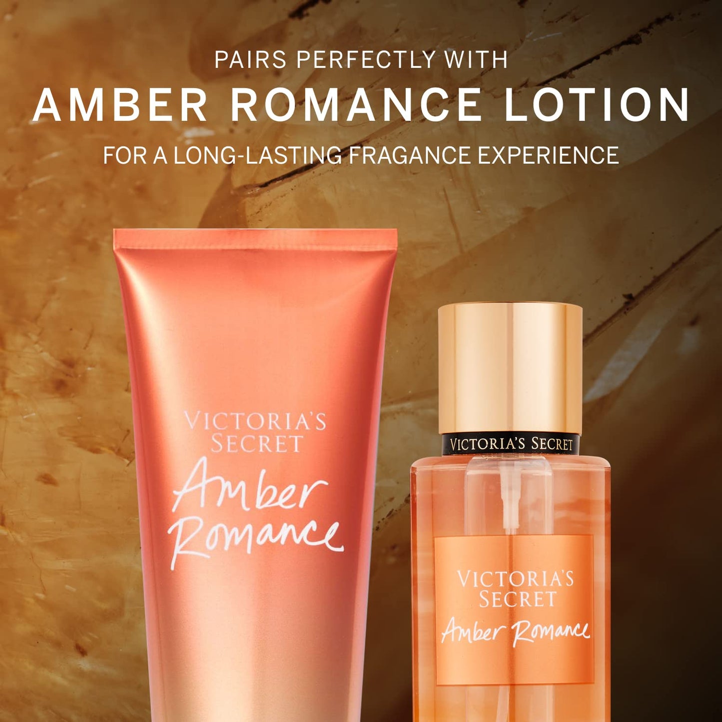 Victoria's Secret Amber Romance Mist & Lotion Set - Medaid International