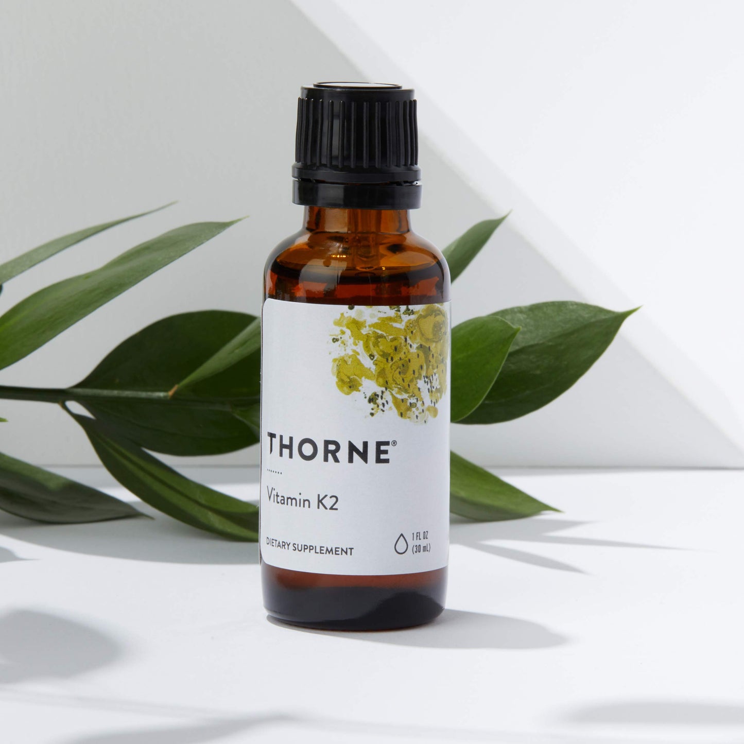 THORNE - Vitamin K2 Liquid (1 mg per Drop) - Concentrated Vitamin K2 Supplement for Heart and Bone Support* - 1 Fl Oz - Medaid International