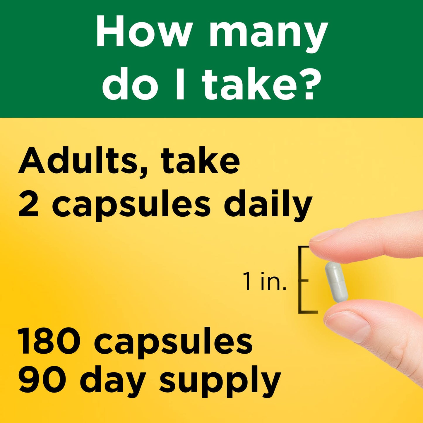 Nature Made Magnesium Glycinate 200 mg per serving, Magnesium Supplement for Muscle, Heart, Nerve and Bone Support, 180 Magnesium Bisglycinate Capsules, 90 Day Supply - Medaid International