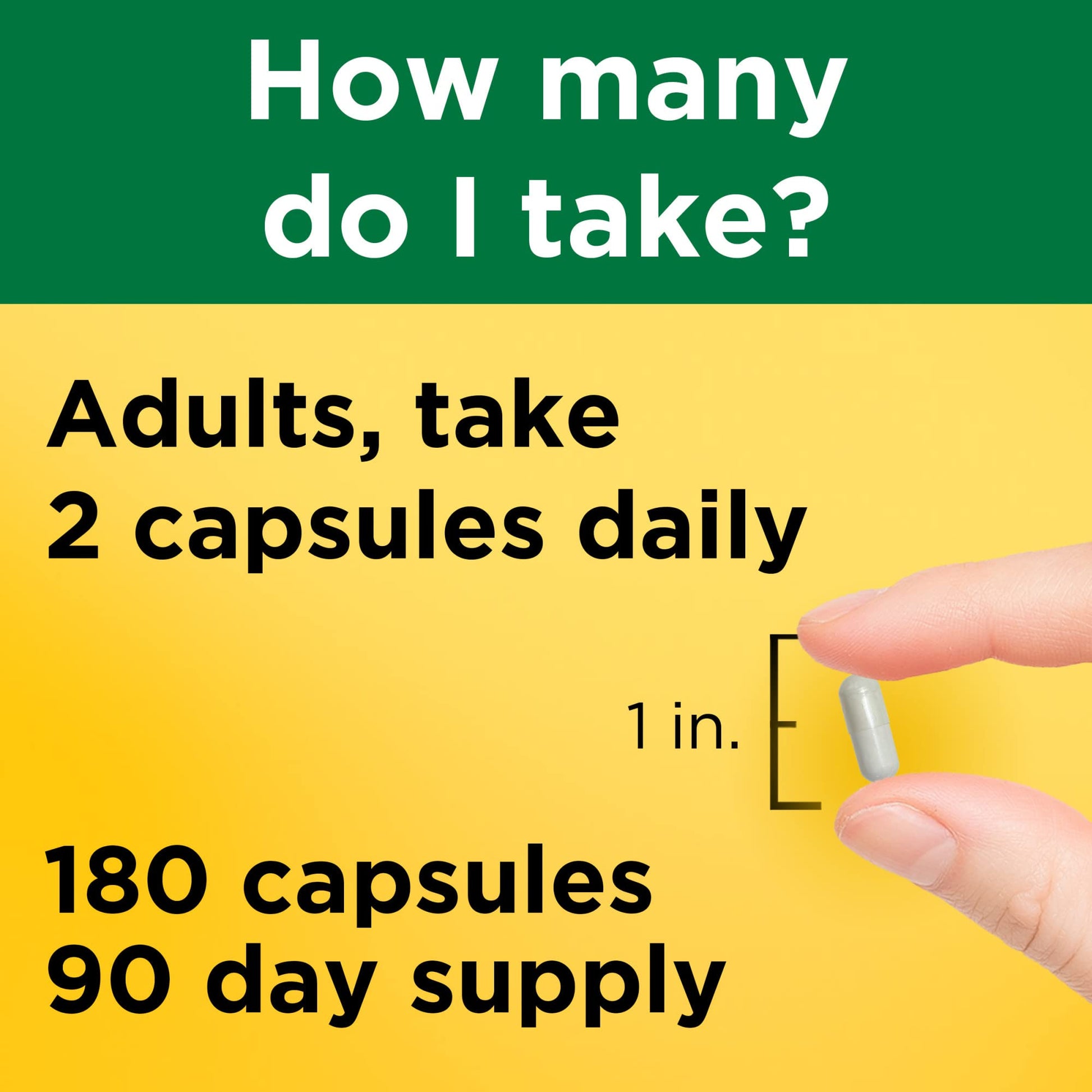 Nature Made Magnesium Glycinate 200 mg per serving, Magnesium Supplement for Muscle, Heart, Nerve and Bone Support, 180 Magnesium Bisglycinate Capsules, 90 Day Supply - Medaid International