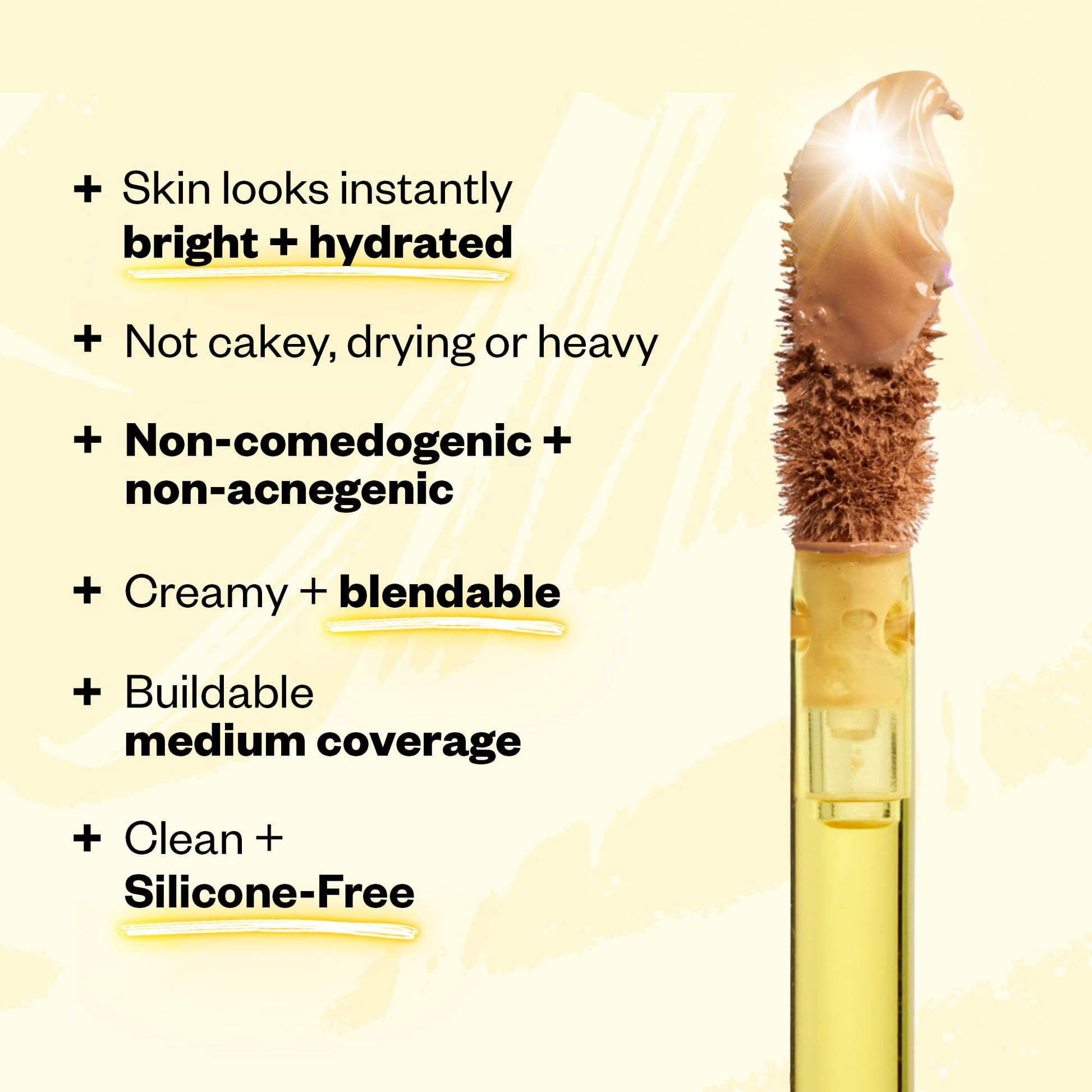 Kosas Revealer Concealer - Medium Coverage Makeup with Hyaluronic Acid, Conceals Dark Circles Under Eyes, Dark Spots and Blemishes + Brightens, Hydrates, Long-Lasting & Vegan, (Tone 6.5 O) - Medaid International