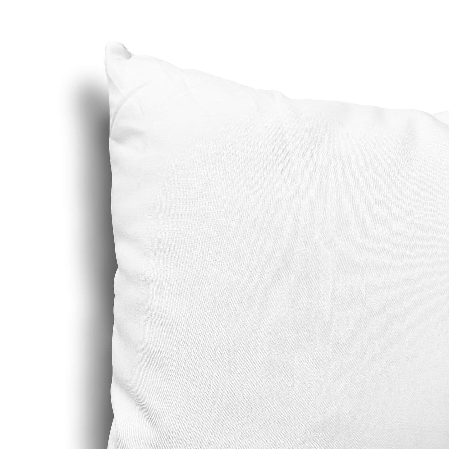 EDOW Throw Pillow Inserts, Set of 2 Lightweight Down Alternative Polyester Pillow, Couch Cushion, Sham Stuffer, Machine Washable. (White, 18x18) - Medaid International